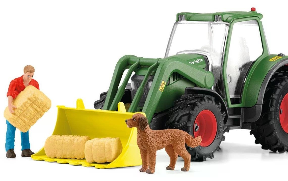 Schleich® Spielwelt »Farm World Traktor mit Anhänger«