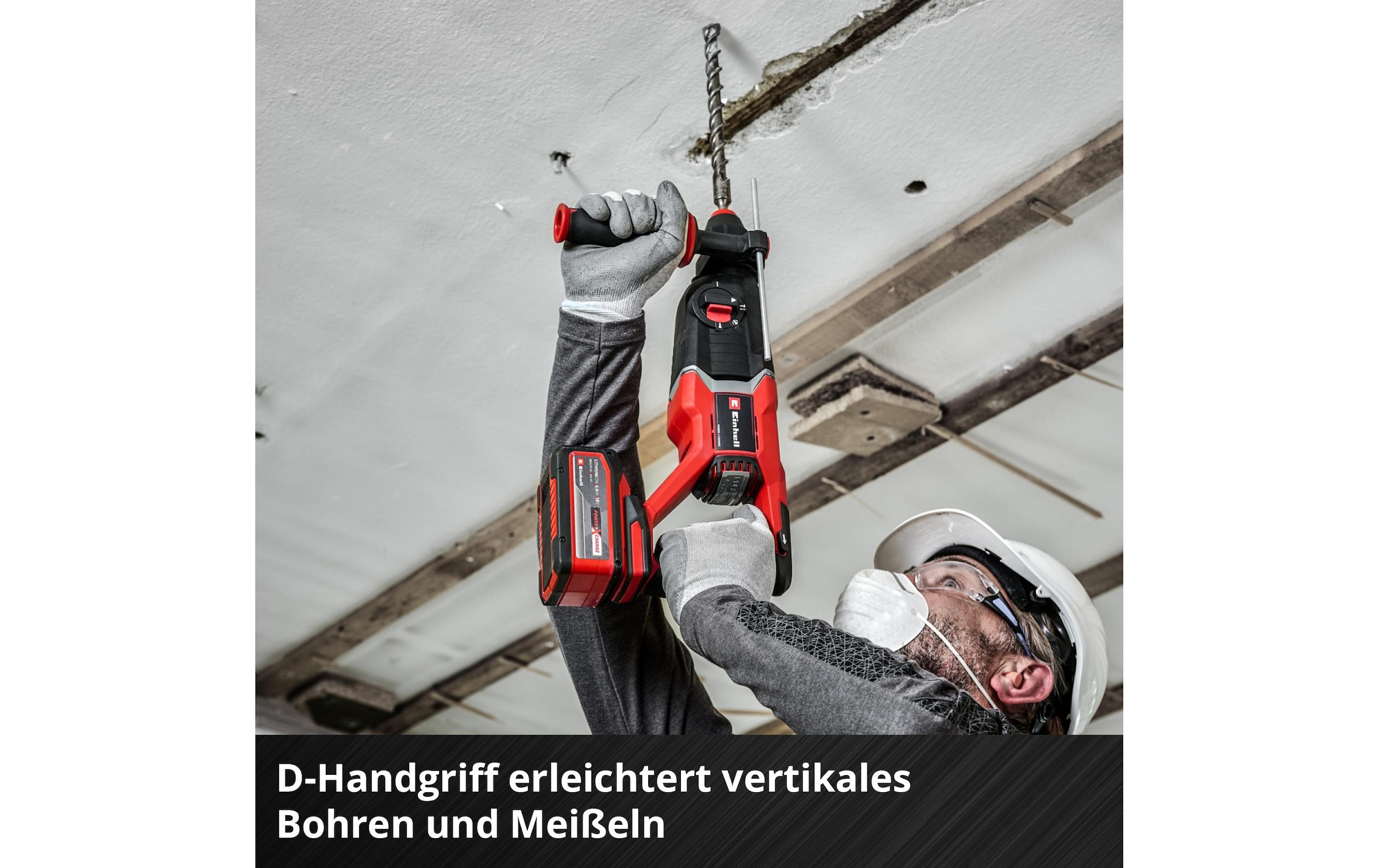 Einhell Bohrhammer »TP-HD 18/26 D Li BL – Solo«