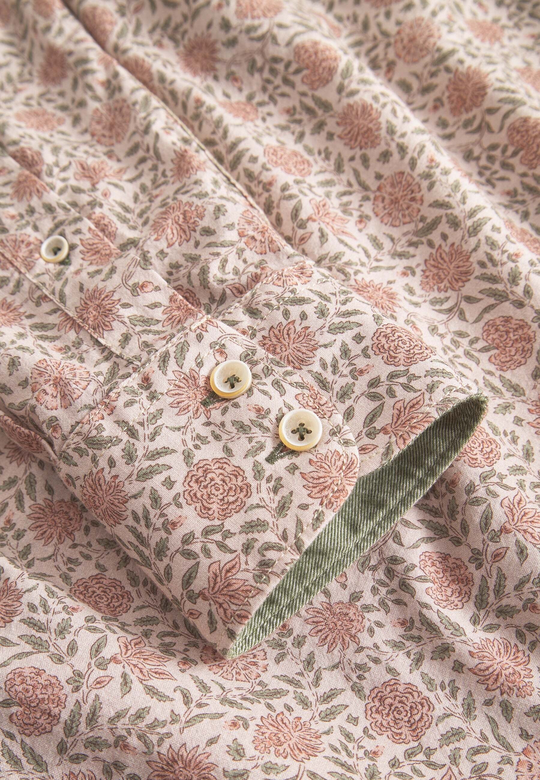 colours & sons Langarmhemd »colours & sons Langarmhemd Shirt Printed«
