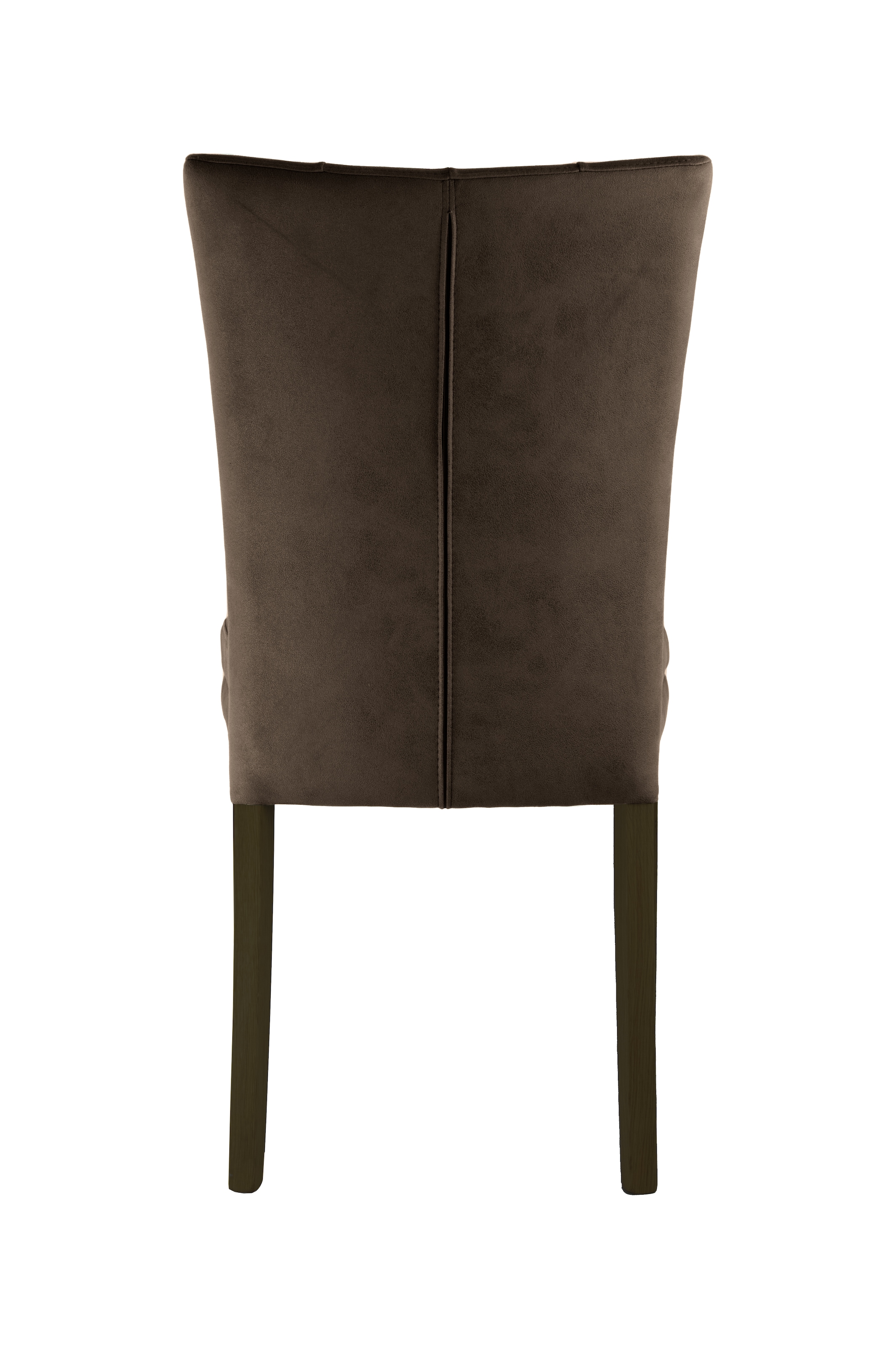Home affaire 4-Fussstuhl »Colorado«, (Set), 2 St., Microfaser, bequeme Polsterung, Gestell Massivholz wenge oder eiche natur