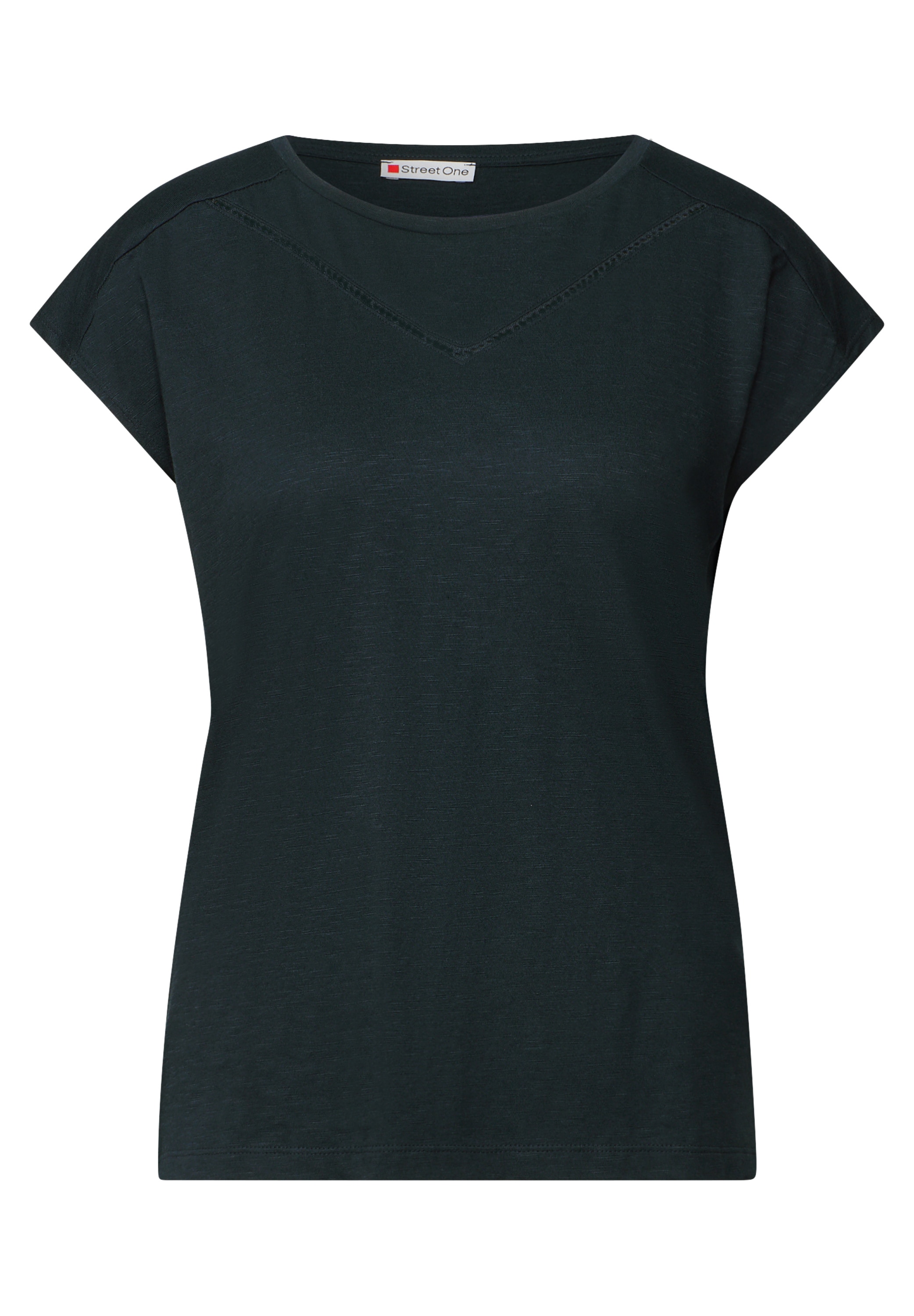 STREET ONE Shirttop, mit Deko-Tape