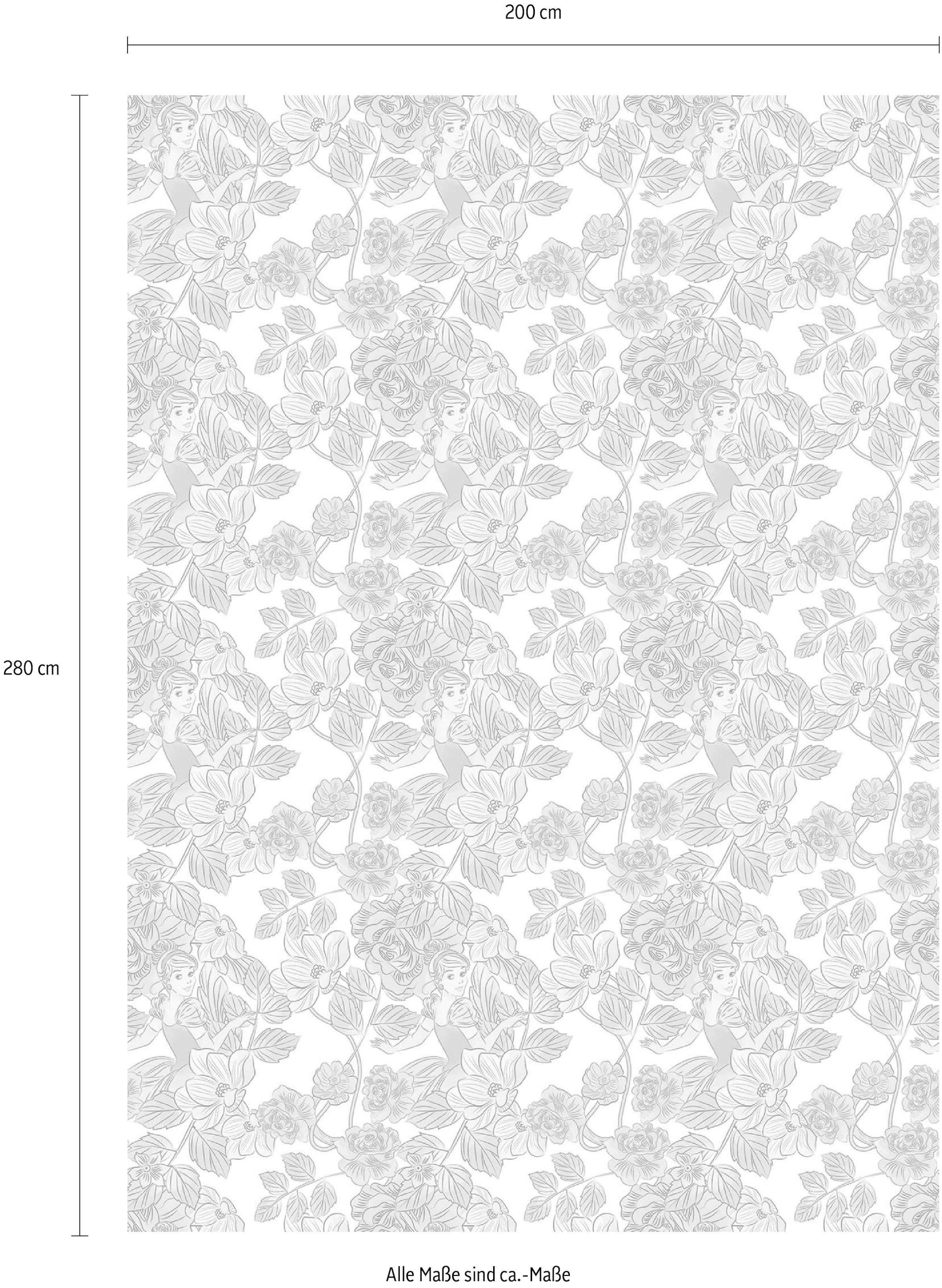 Komar Vliestapete »Digitaldruck Vlies - Cinderella Blossom - Grösse 200 x 280 cm«, bedruckt, Kinderzimmer