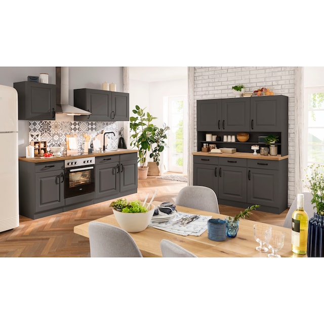 ❤ wiho Küchen Küchenzeile »Erla«, ohne E-Geräte, Breite 220 cm entdecken im  Jelmoli-Online Shop