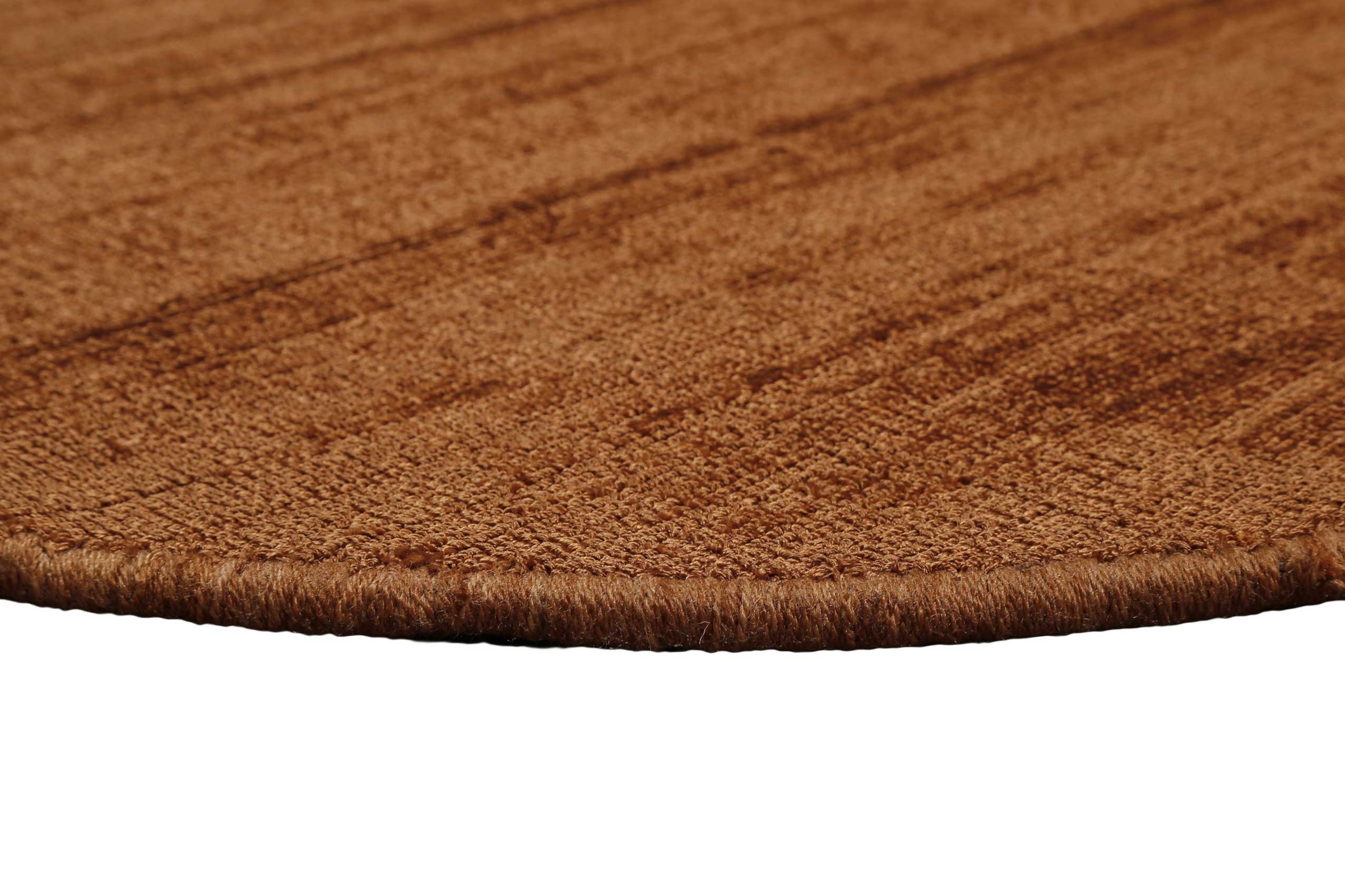 Esprit Teppich »Gil,  ESP-39954«, rund, 8 mm Höhe, handgewebt, seidig glänzend, schimmernde Farbbrillianz, Melangeeffekt