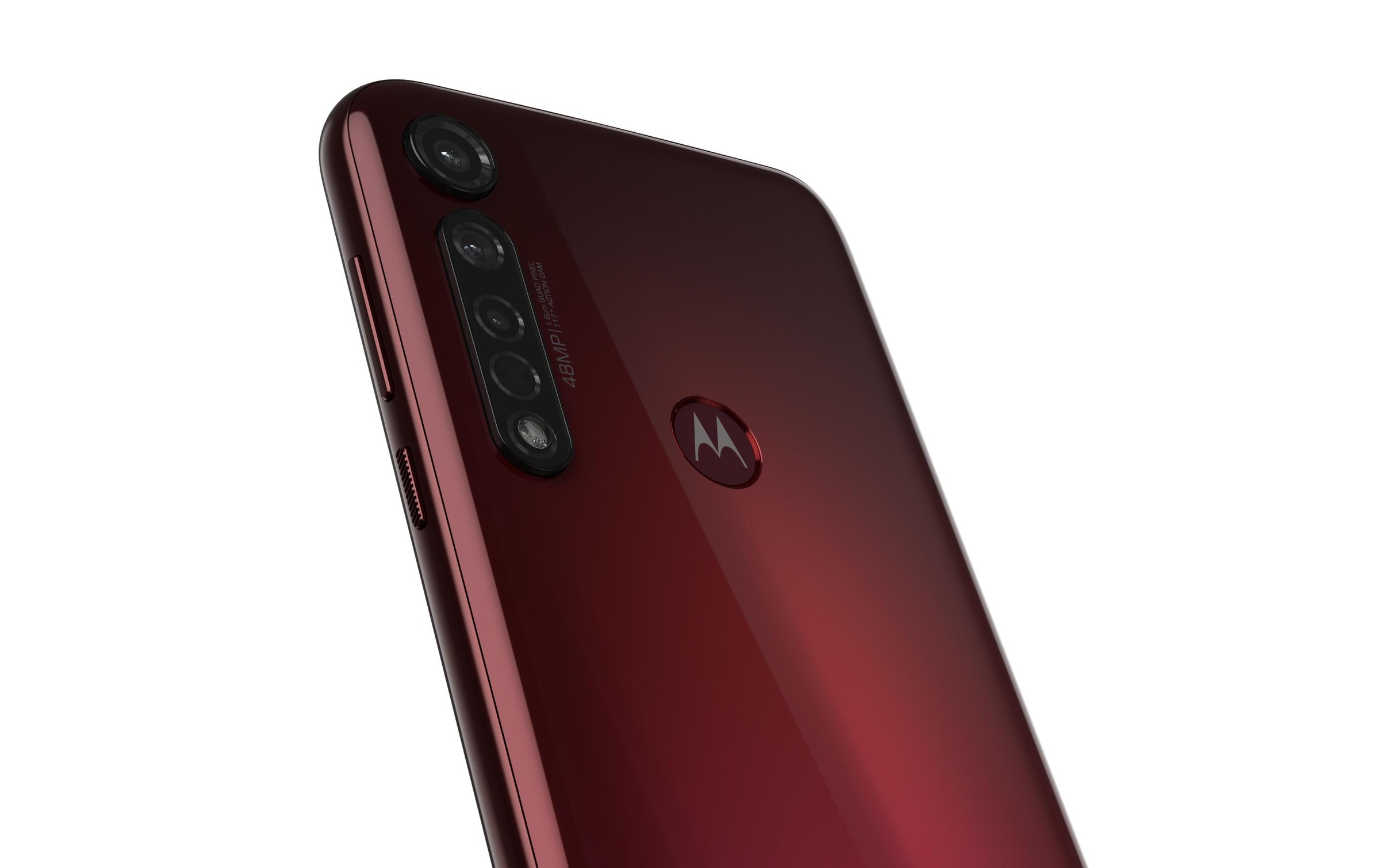 Motorola Smartphone »Moto G8 Plus Rot«, rot, 16 cm/6,3 Zoll, 64 GB Speicherplatz, 48 MP Kamera