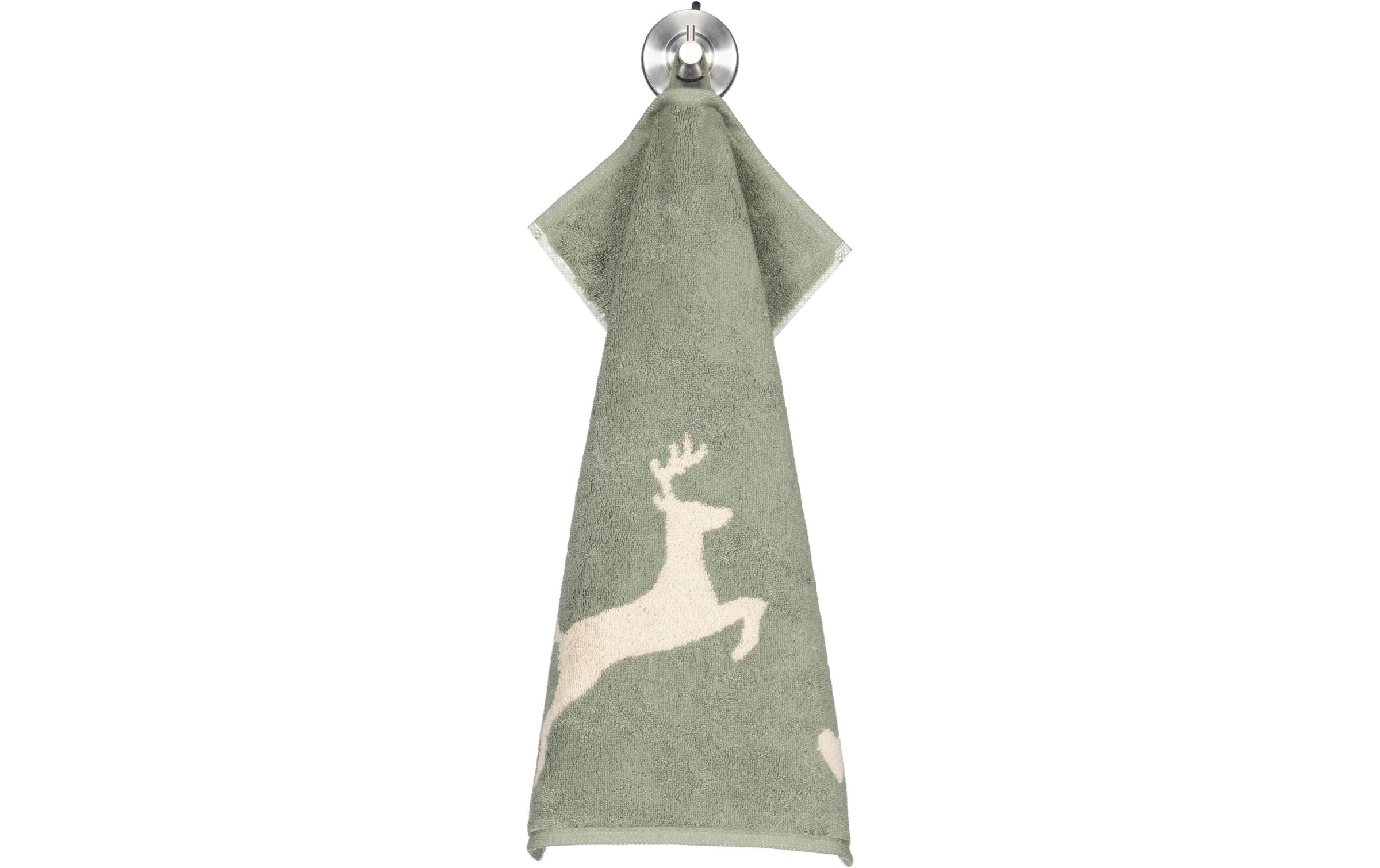 Cawö Duschtuch »Alpenchic Edition Hirsch 70 x 140 cm«, (1 St.)