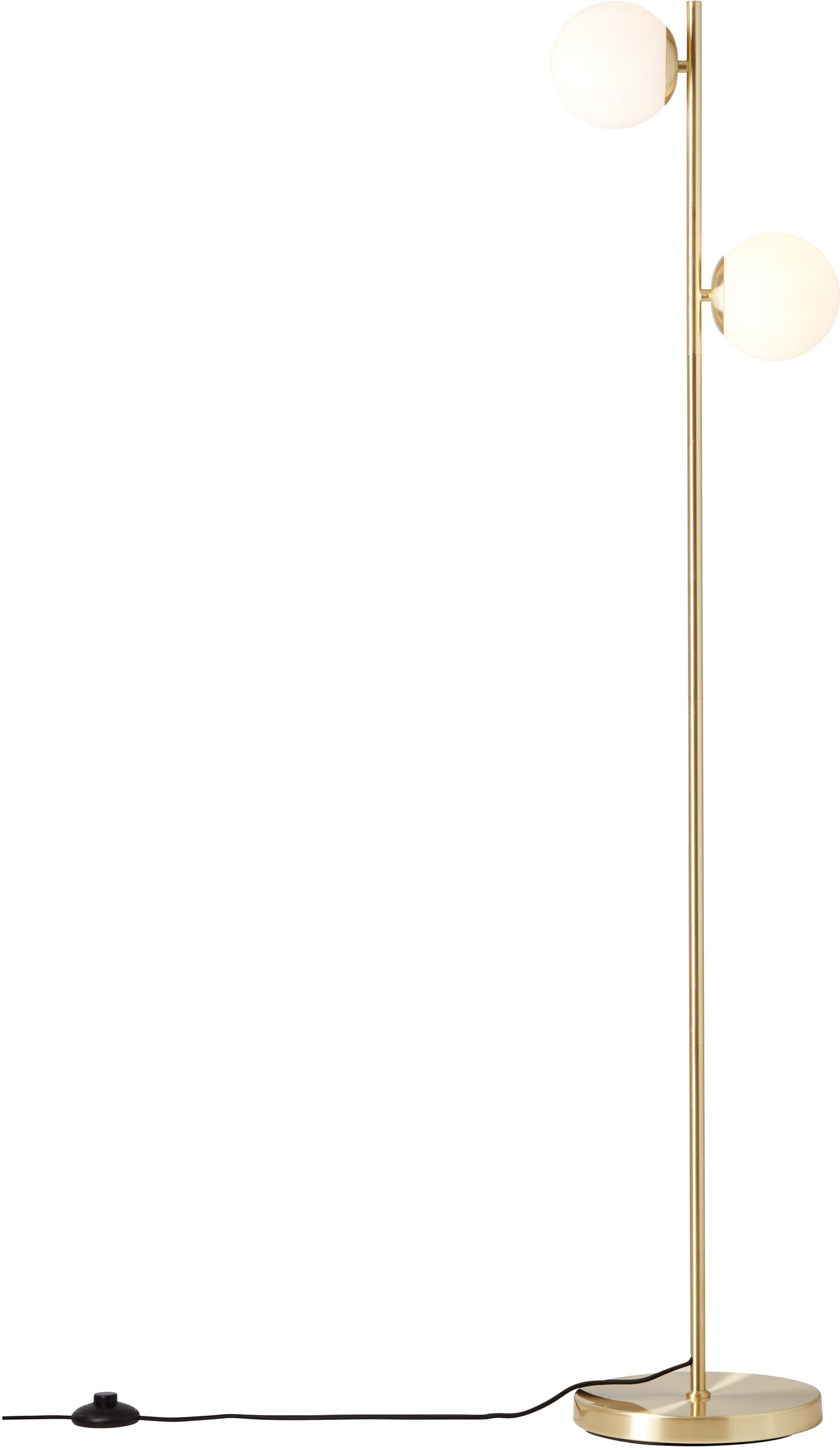 LeGer Home by Lena Gercke Stehlampe »Joleen«, 2 flammig-flammig, messing -  farbene Stehleuchte mit Kugeln aus Opalglas online bestellen |  Jelmoli-Versand