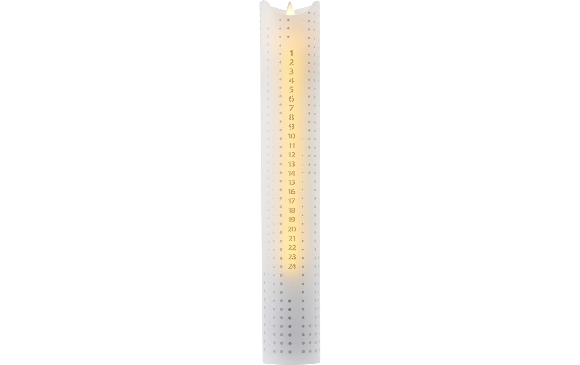 online Weiss« Calendar, »LED-Kerze Jelmoli-Versand Adventskerze | kaufen Sirius Advent