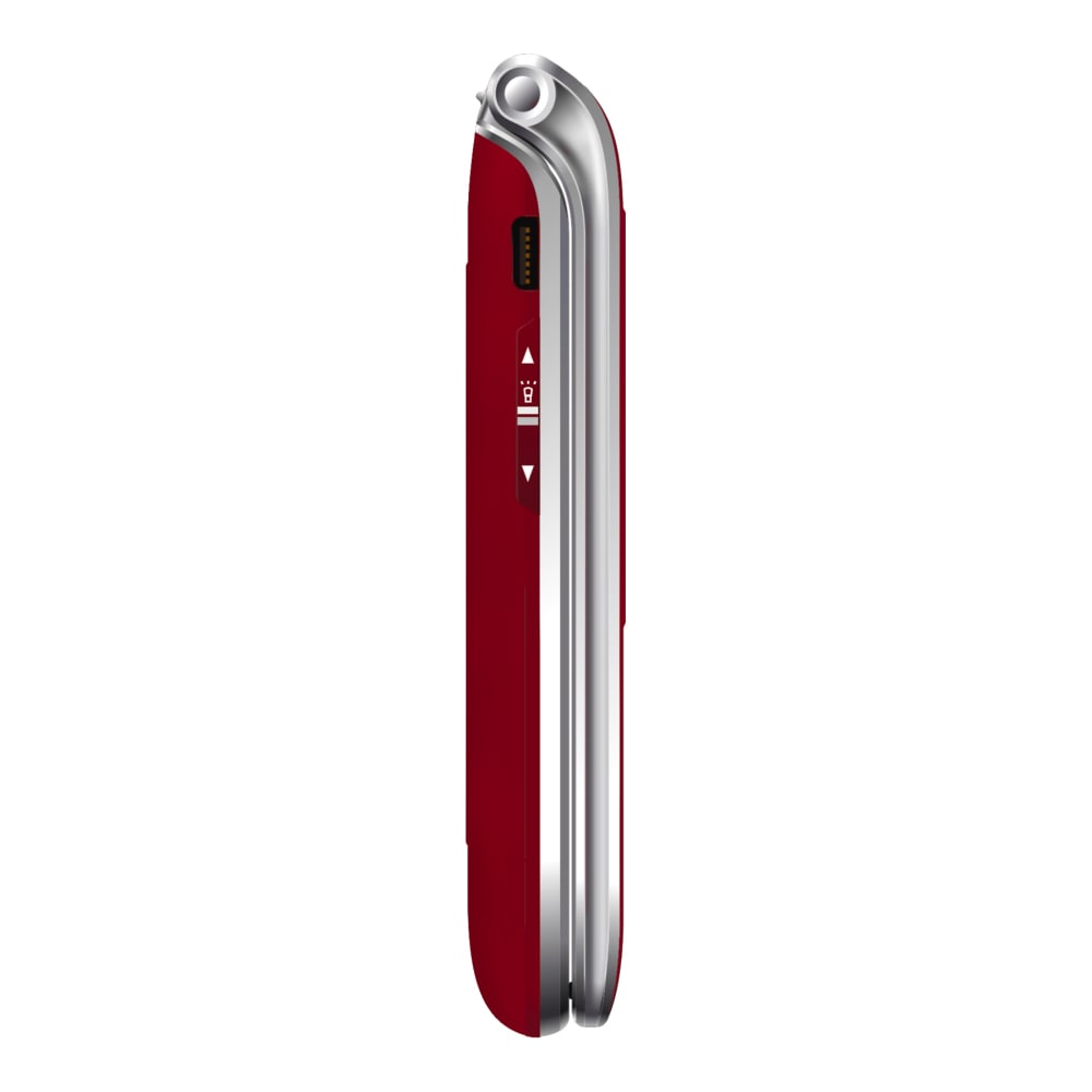 Beafon Klapphandy »SL605«, Rot/Silber