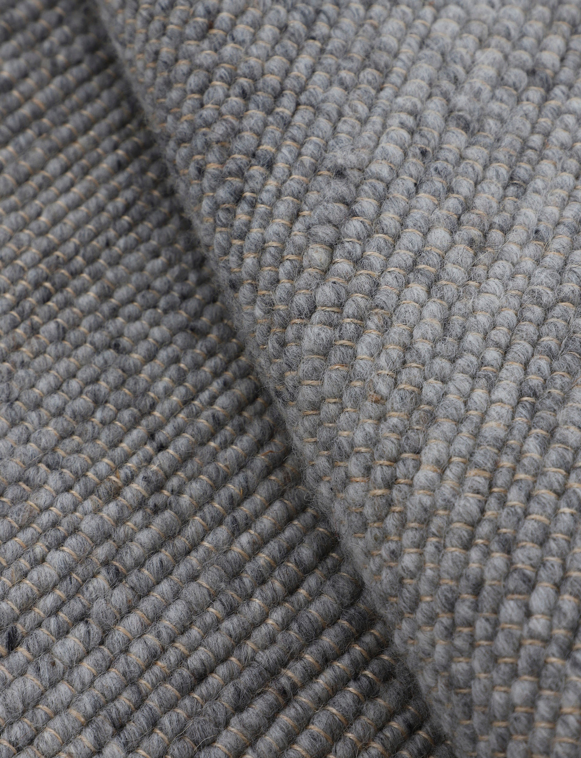my home Wollteppich »Passau Handwebteppich«, rechteckig, 10 mm Höhe, Naturfaser, Wolle, handgewebter Wendeteppich, Schlafzimmer, Wohnzimmer