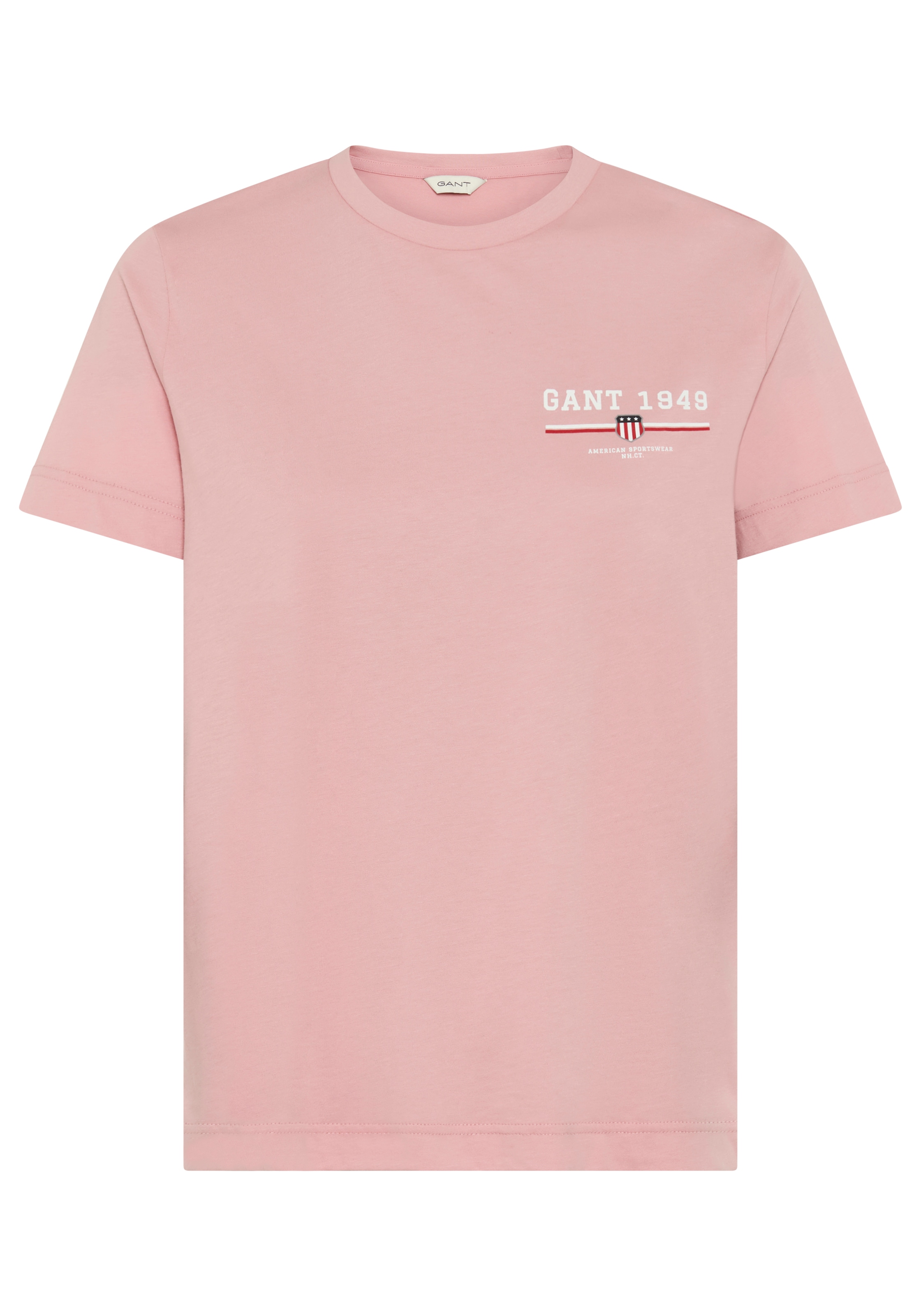 Gant T-Shirt »REG GRAPHIC SS T-SHIRT« regular fit, Print auf der Brust