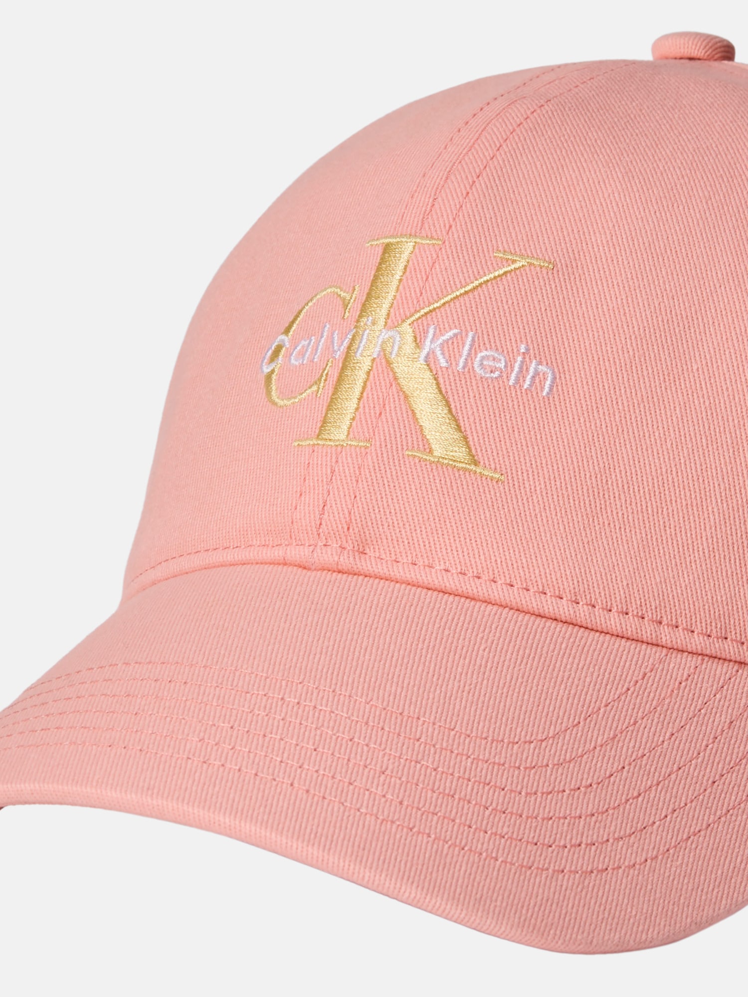 Calvin Klein Jeans Baseball Cap »MONOLOGO EMBROIDERY BASEBALL HAT«, Mit festem Schirm