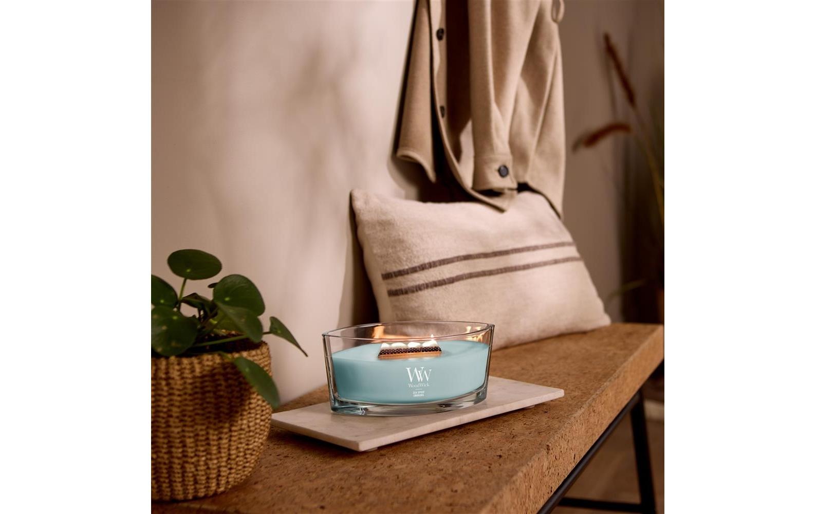 Woodwick Duftkerze "Sea Spray Ellipse"