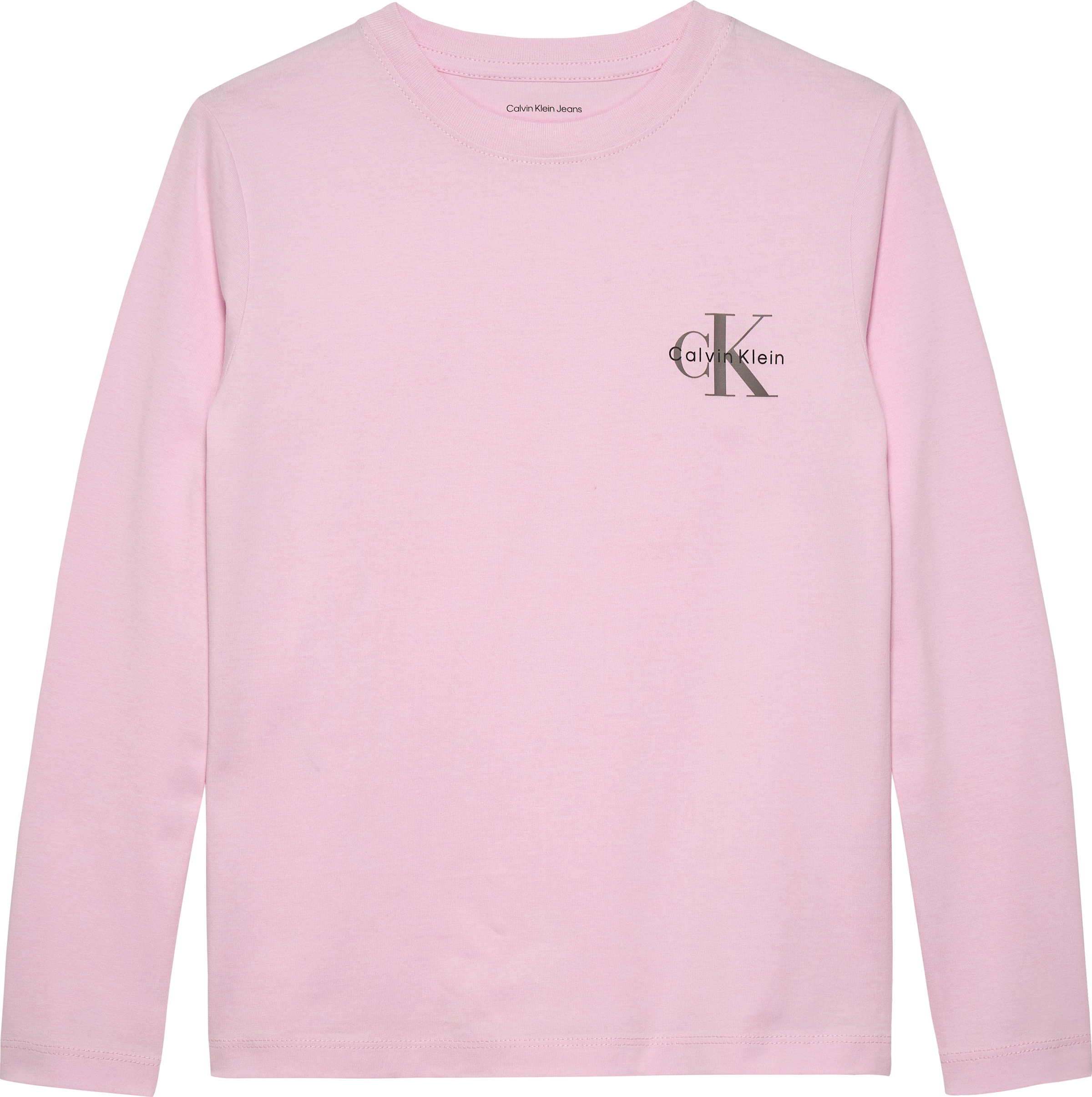 Calvin Klein Jeans Langarmshirt »CHEST MONOLOGO LS T-SHIRT«, für Kinder bis 16 Jahre, Logo-Druck