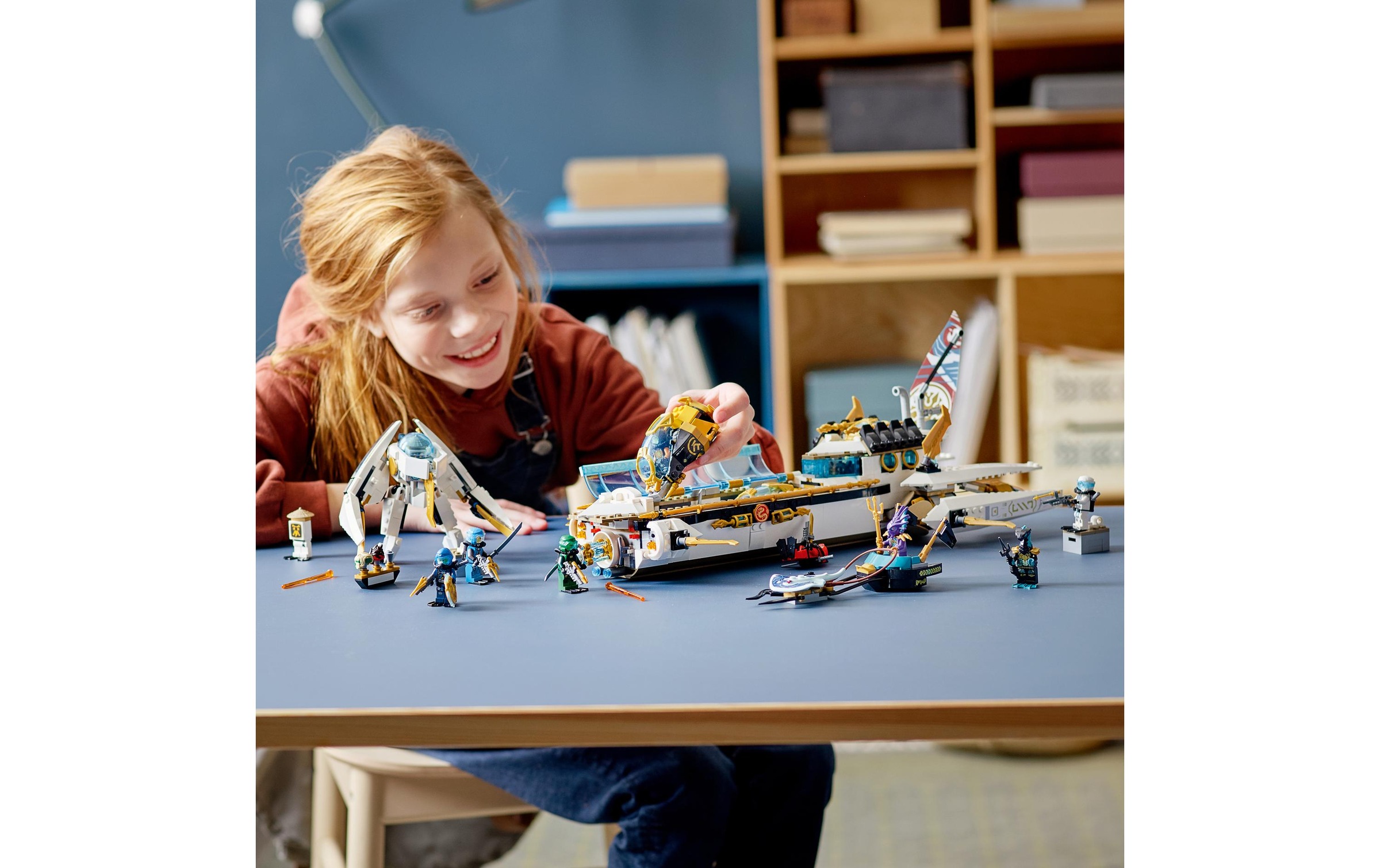 LEGO® Konstruktionsspielsteine »Wassersegler 71756«