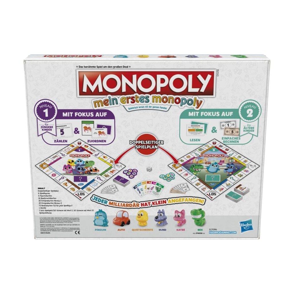 Hasbro Spiel »Monopoly Discover«