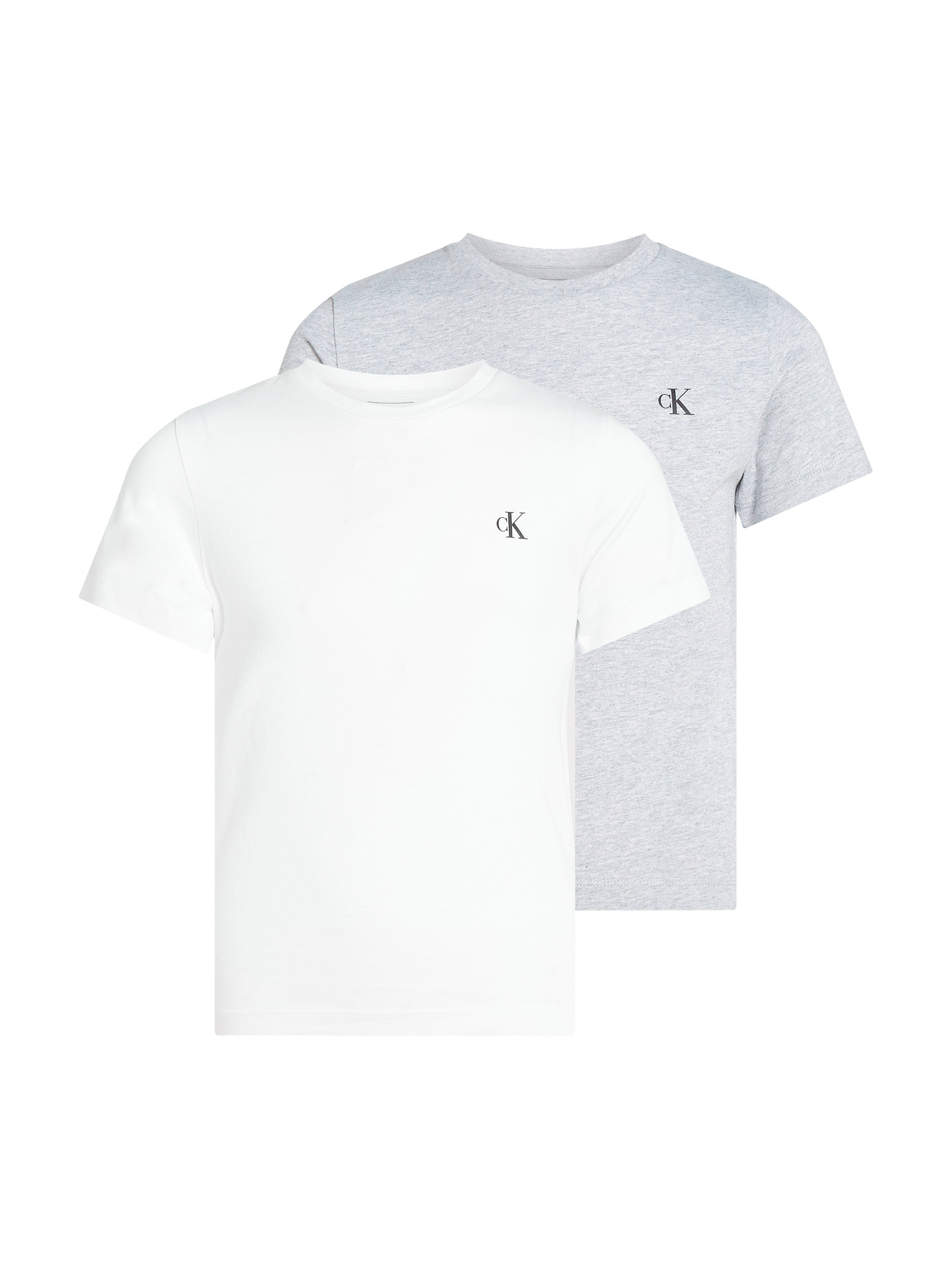 Calvin Klein Jeans T-Shirt »2-PACK MONOGRAM TOP« 2 Stk. für Kinder bis 16 Jahre mit Logoprägung