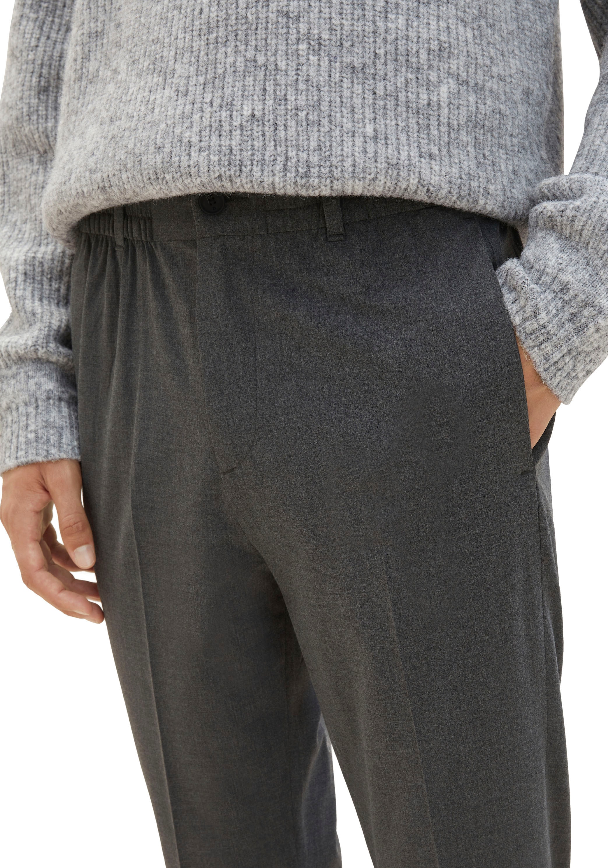 TOM TAILOR Denim Chinohose, mit Stretchbund