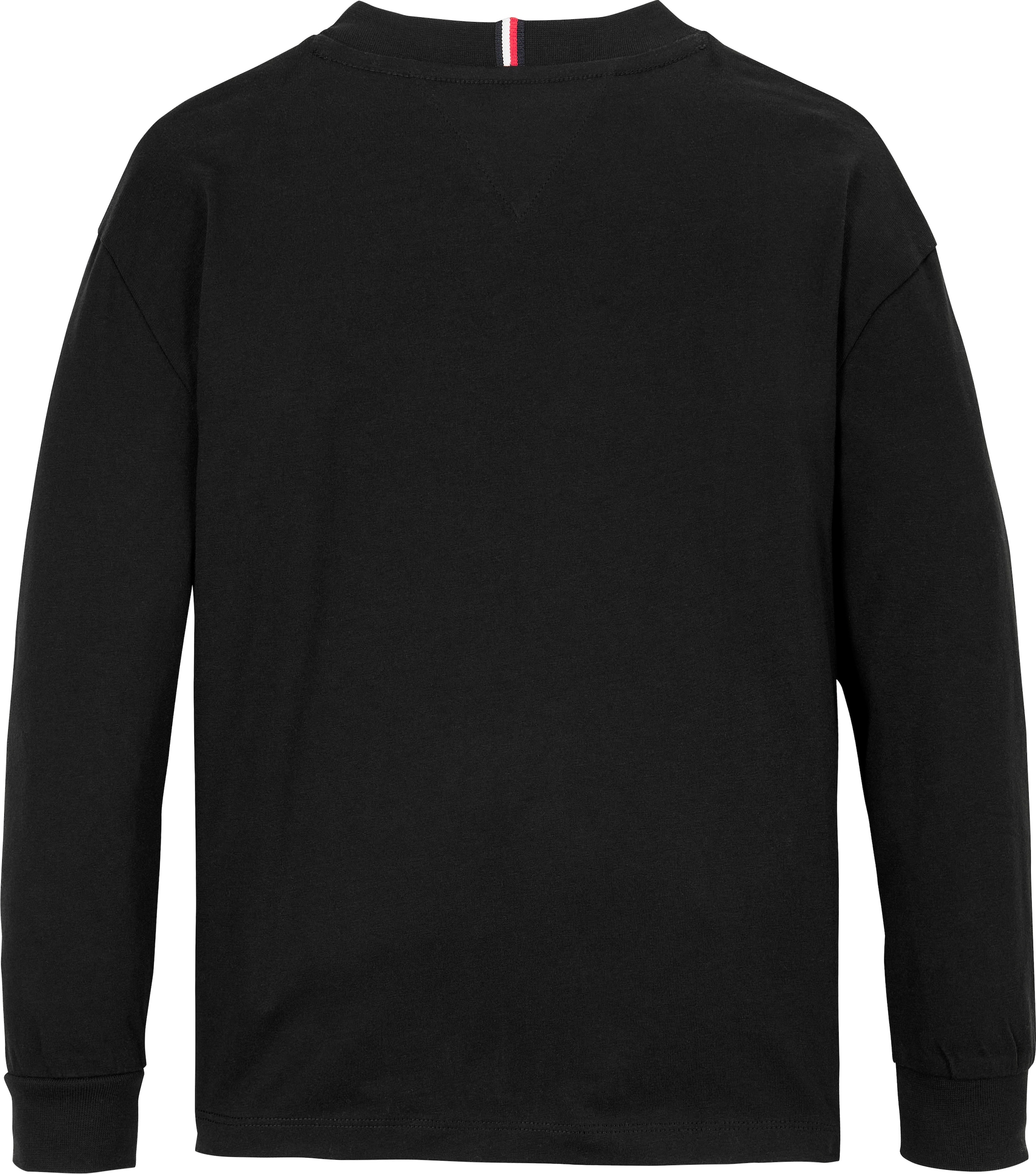 Tommy Hilfiger Langarmshirt »ESSENTIAL TEE L/S«, mit Logostickerei