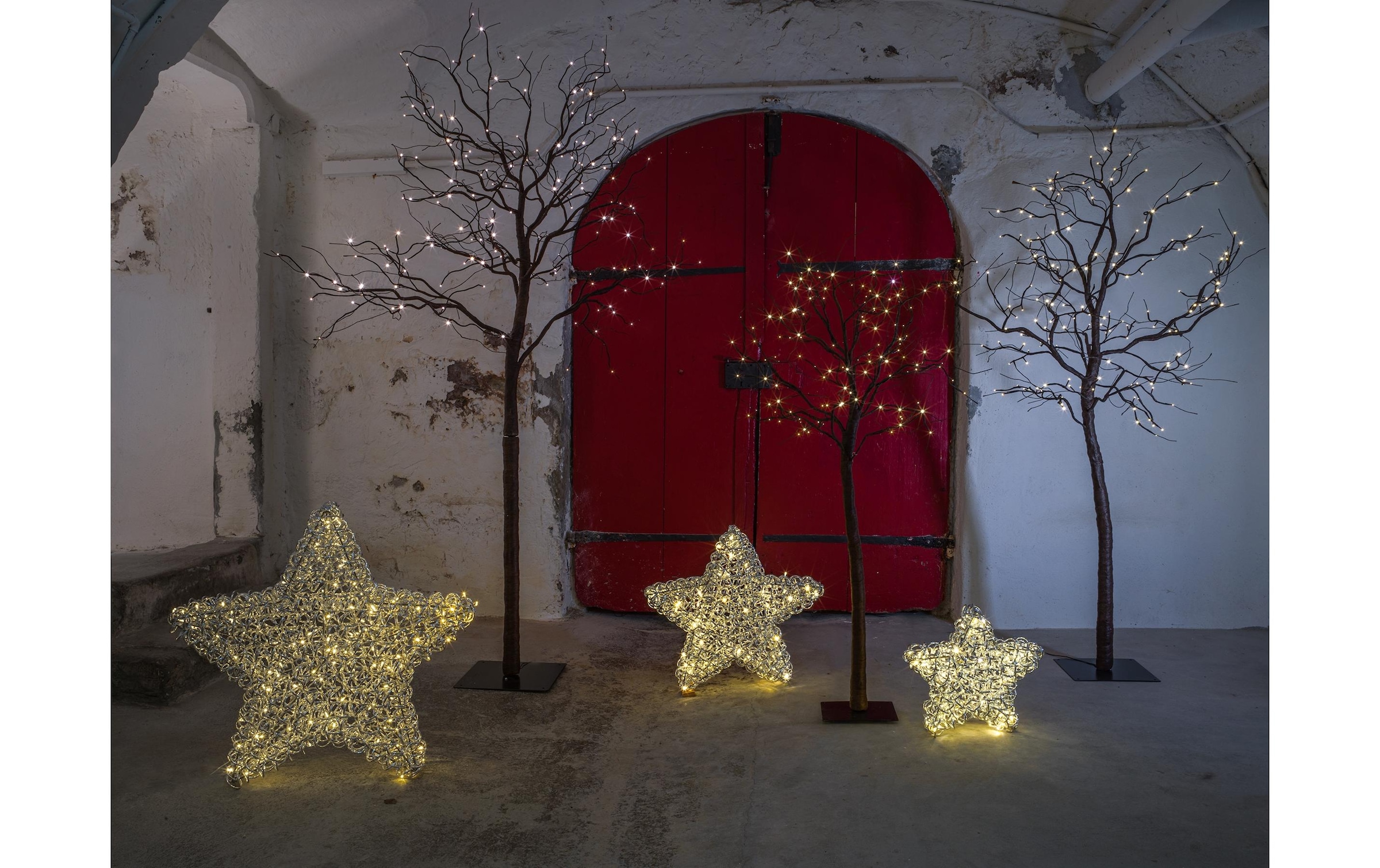 STT LED-Leuchtzweig »Baum Fairy tale«, 138 St.-flammig