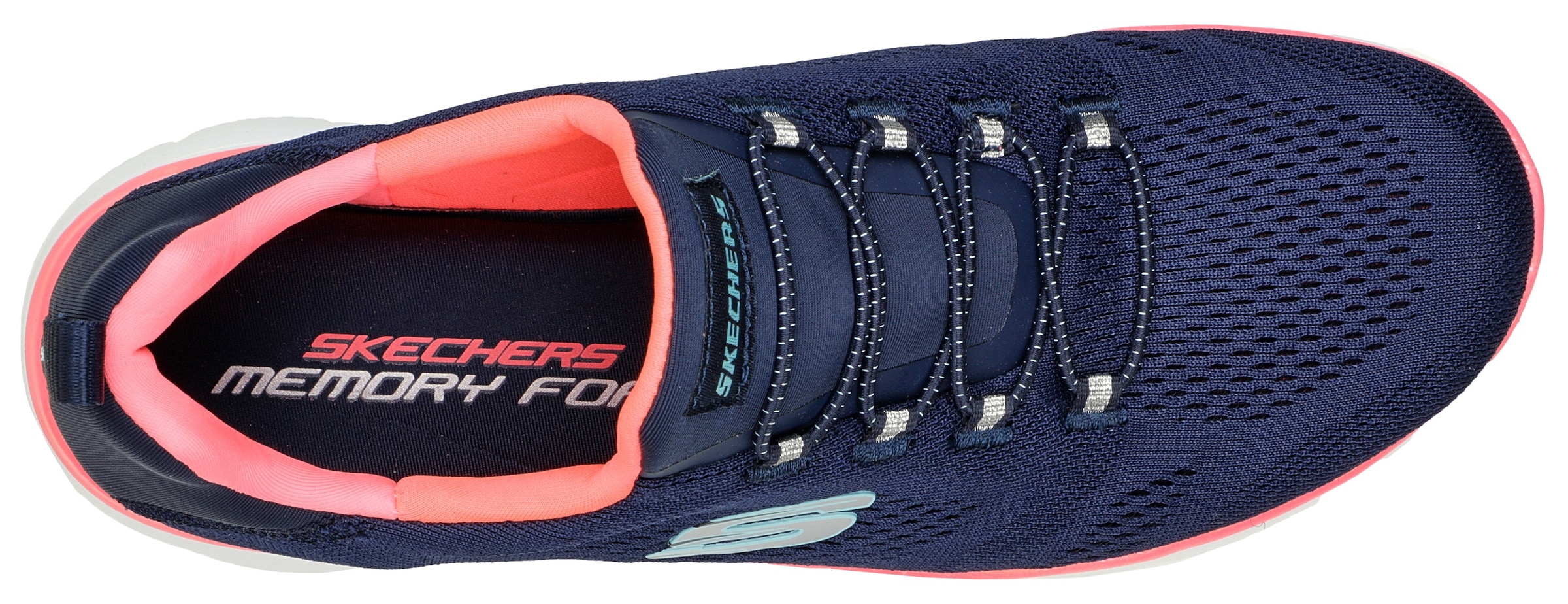 Skechers Slip-On Sneaker »SUMMITS PERFECT VIEWS«, Freizeitschuh, Halbschuh für Maschinenwäsche geeignet