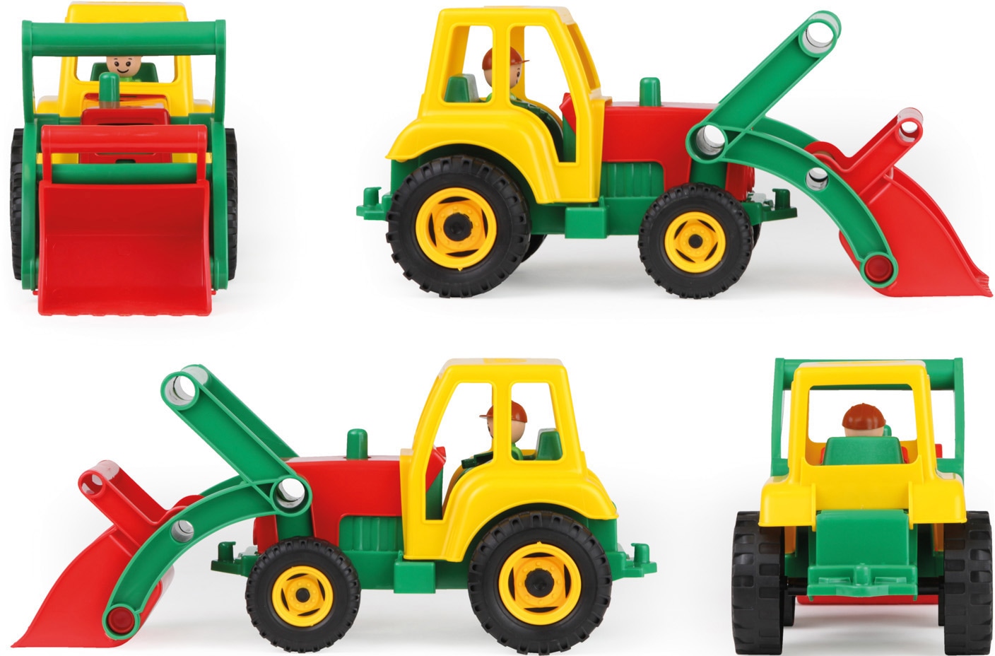 Lena® Spielzeug-Traktor »Aktive«, mit Frontschaufel; Made in Europe
