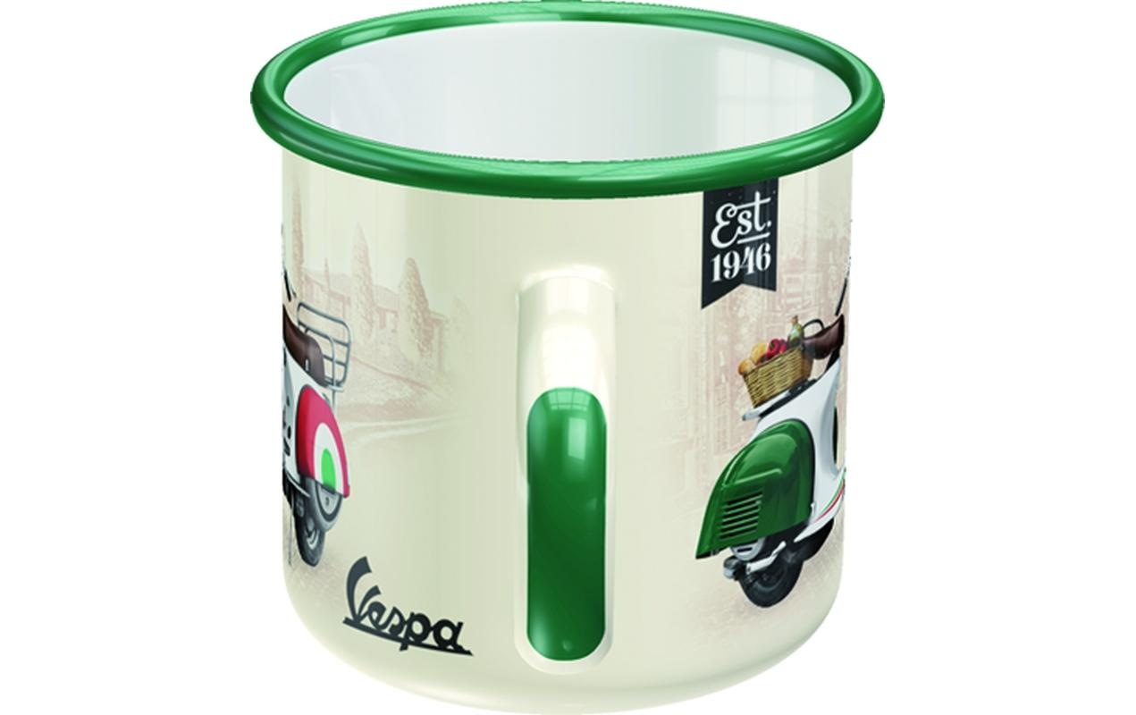 Tasse »Nostalgic Art Vespa 360 ml, 1 Stück, Gelb/Grün«, (1 tlg.)