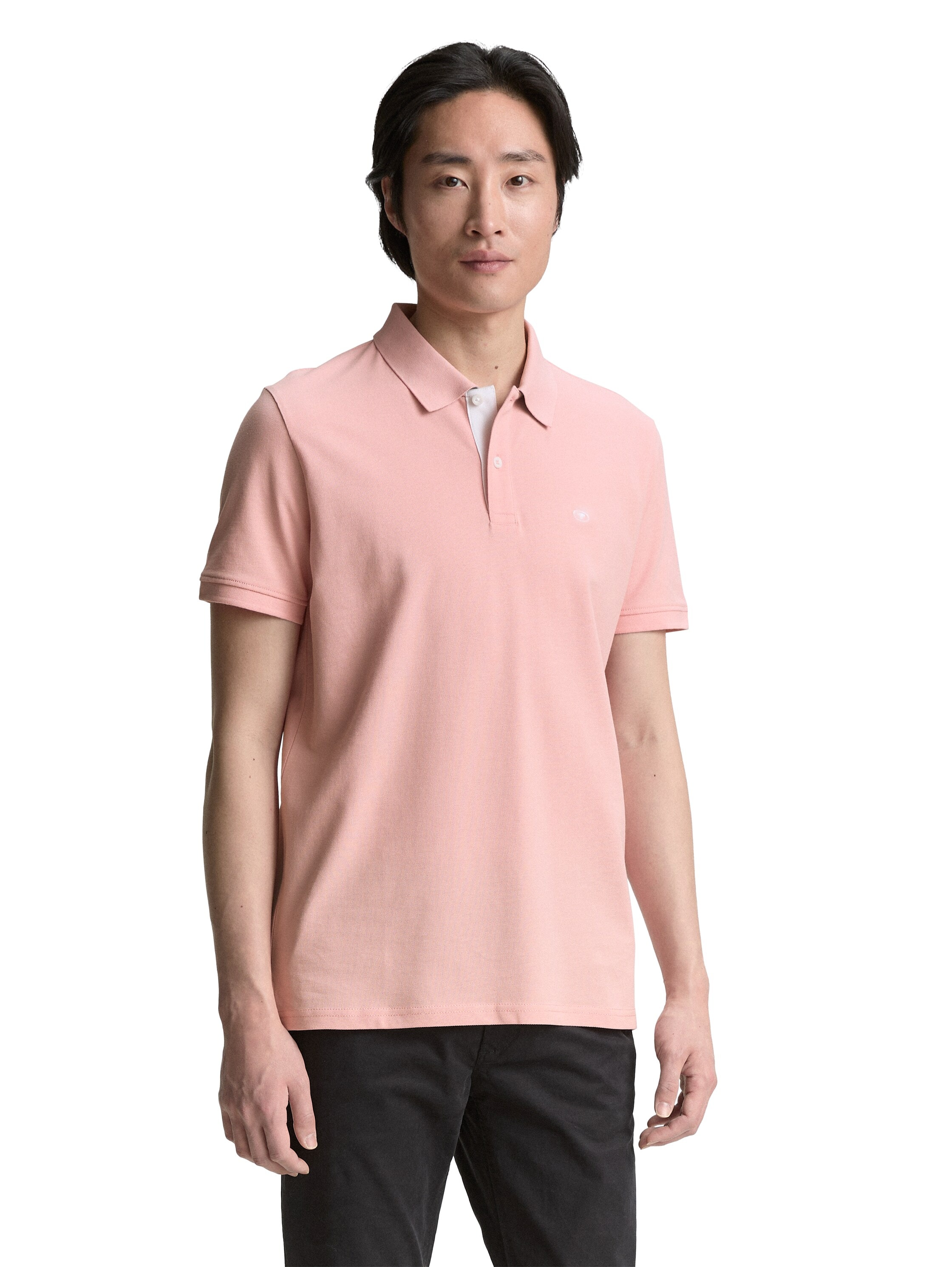 TOM TAILOR Poloshirt, mit Knopfleiste und Logo