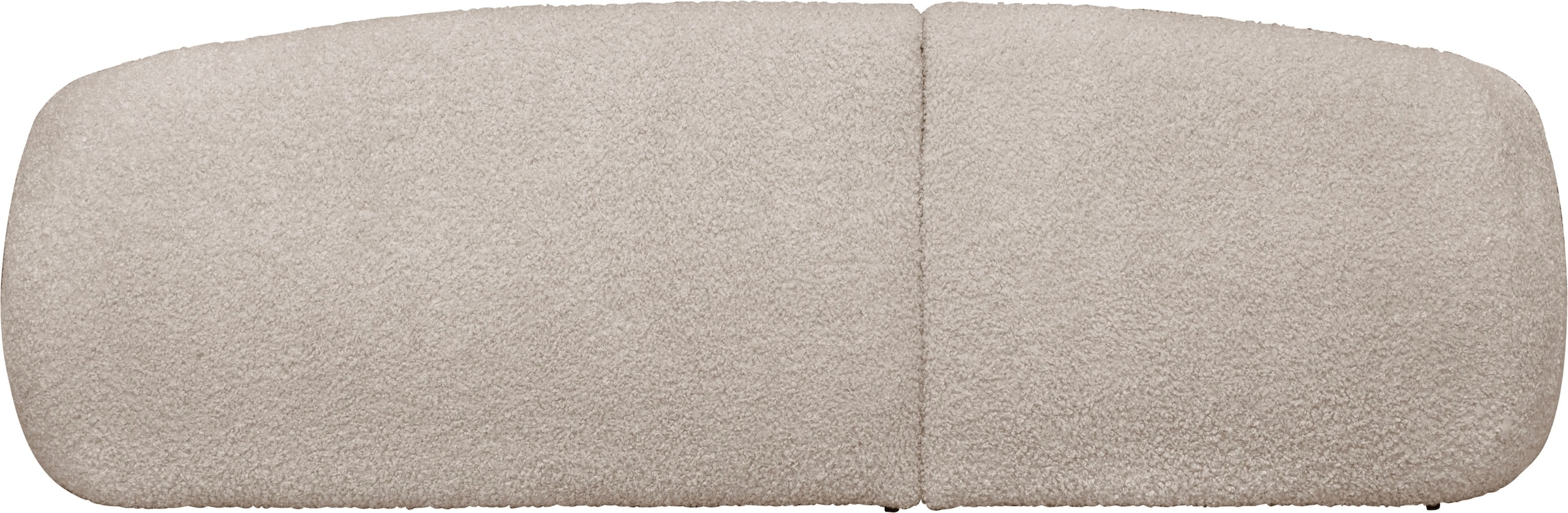 LeGer Home by Lena Gercke Ecksofa »YANI L-Form, Designersofa, organische Form, Masse B/T/H: 255/170/81 cm«, mit Wellenunterfederung, auch in Bouclé, Recamiere rechts/links
