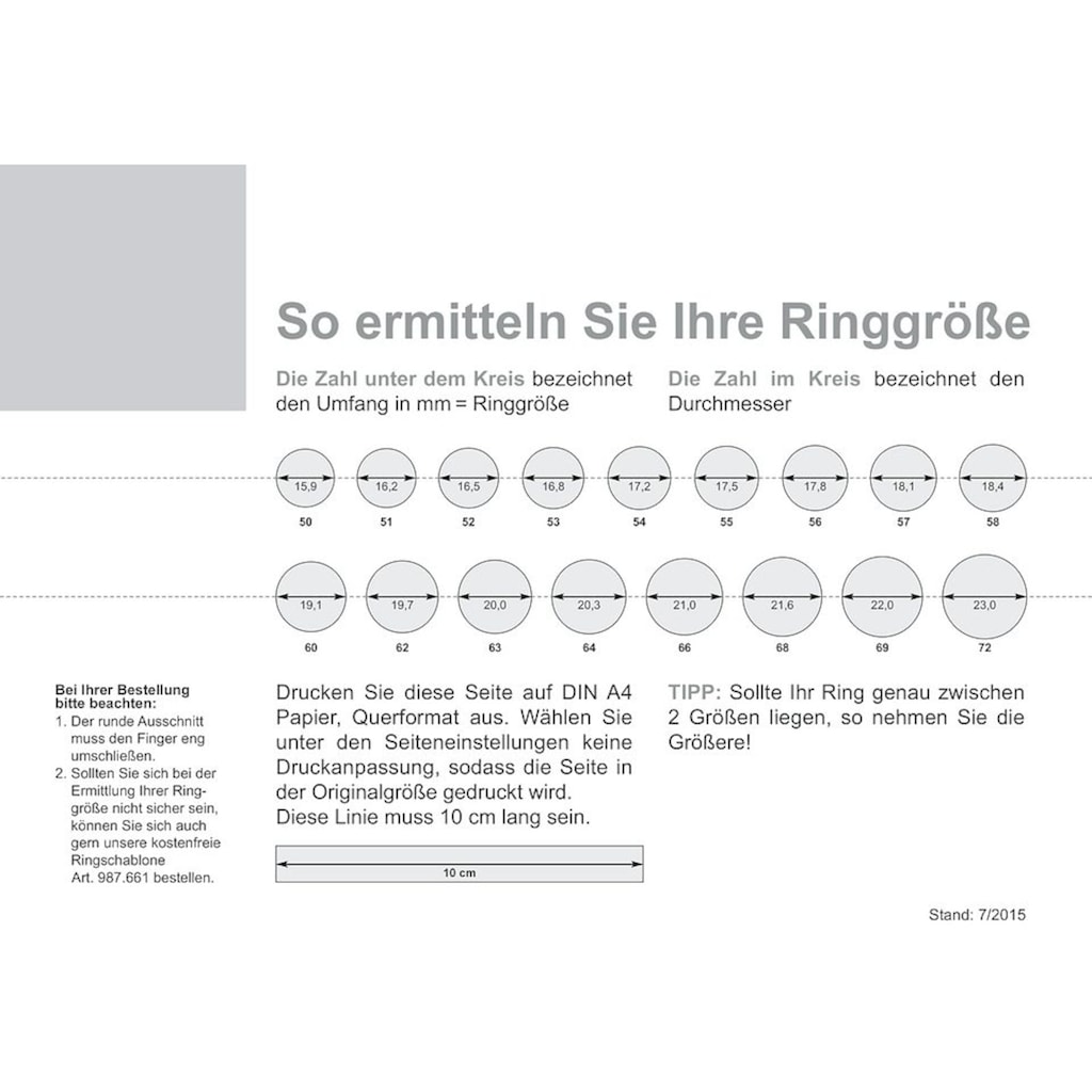 Firetti Fingerring »Schmuck Geschenk, 3-fach verschlungen, tricolor«