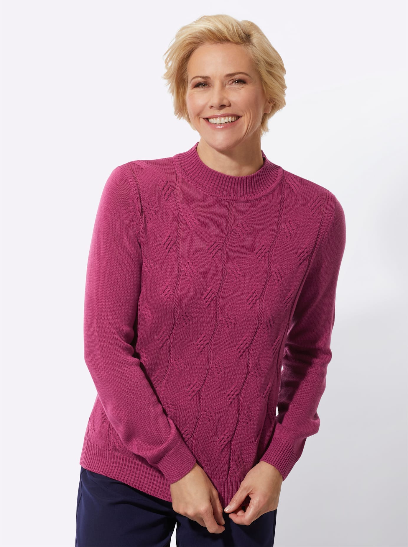 Classic Stehkragenpullover »Pullover«