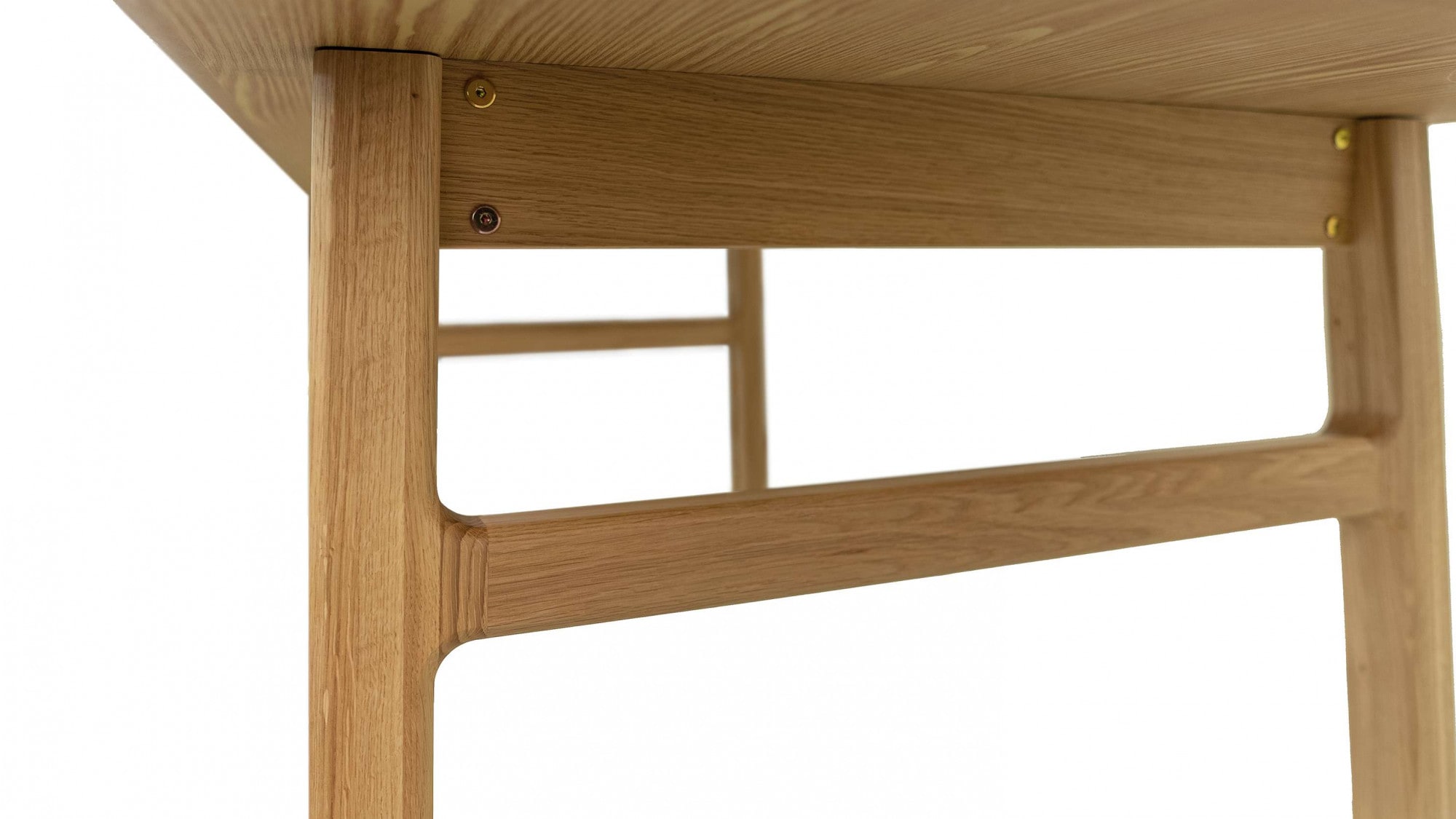 Woodman Esstisch »Curved«, Scandi Design, Breite 180 cm, ausziehbar auf 220 cm, FSC®-zertifiziert