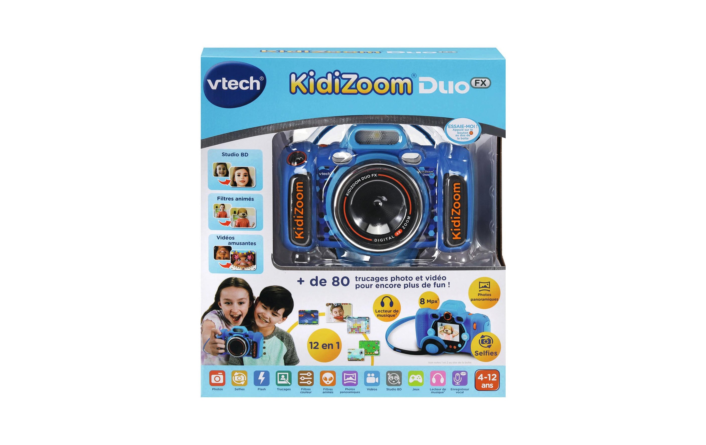✵ Vtech® Kinderkamera »Kidizoom Duo FX -FR- Blau« online ordern |  Jelmoli-Versand