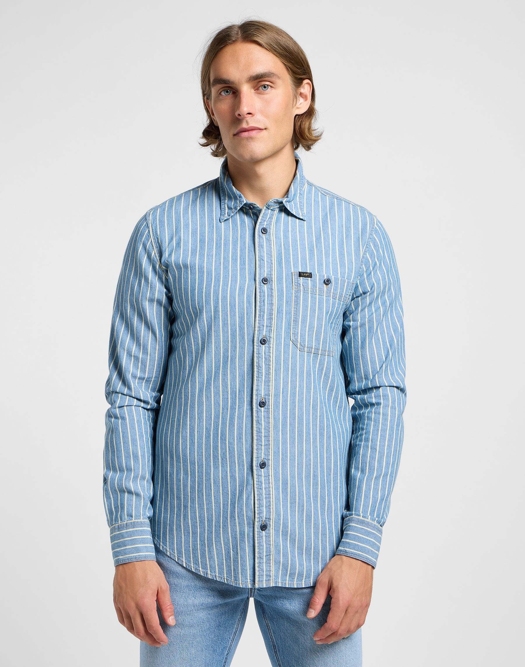 Lee® Jeanshemd »LEE Jeanshemd Leesure Shirt«