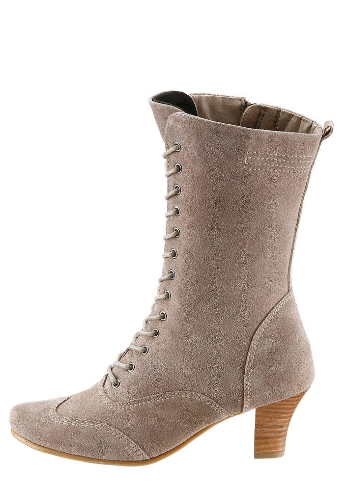 trachtenstiefel damen beige - Main Image