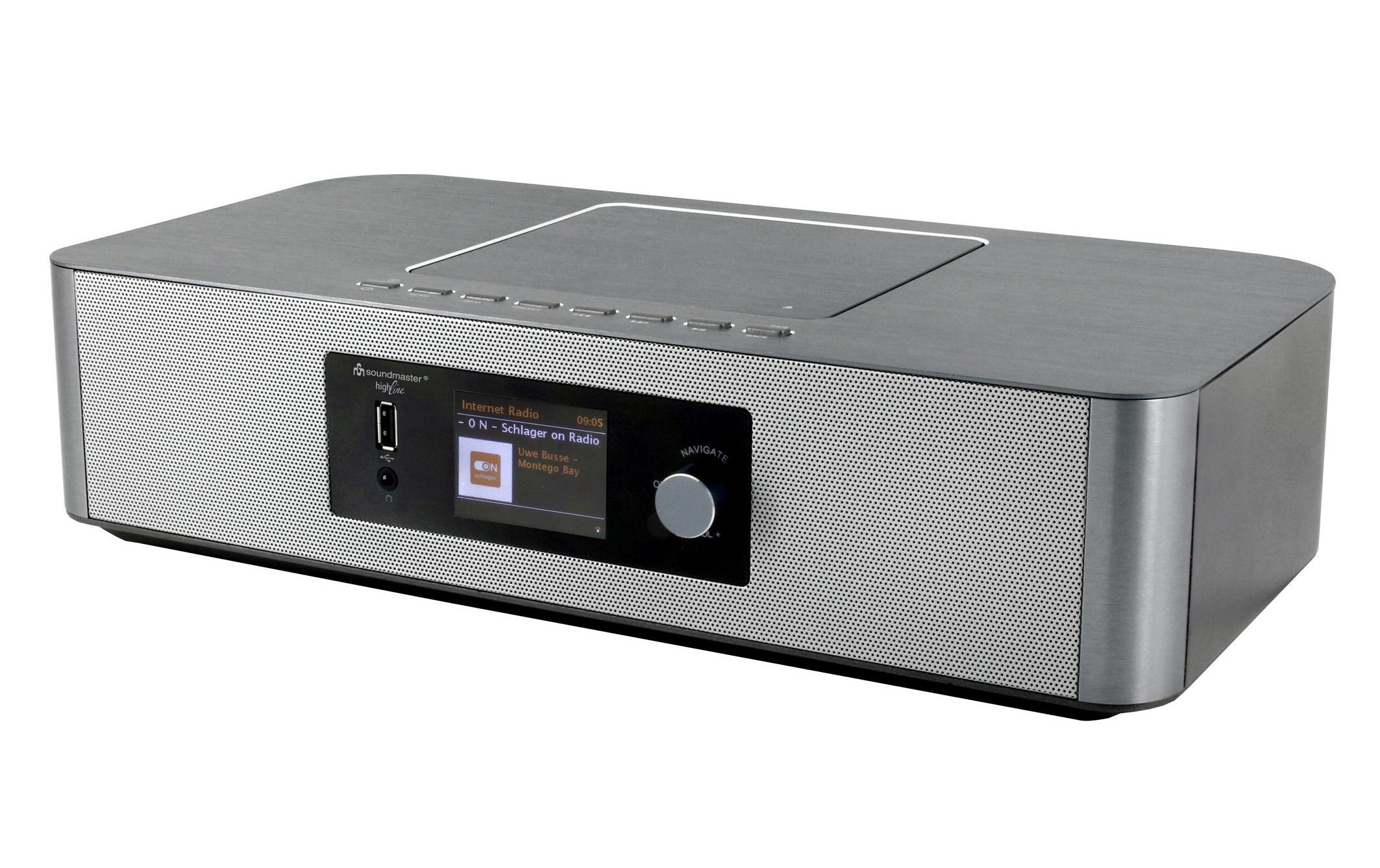 Soundmaster CD-Radiorecorder »ICD2020«, (Bluetooth Digitalradio (DAB+)-FM-Tuner-Internetradio)