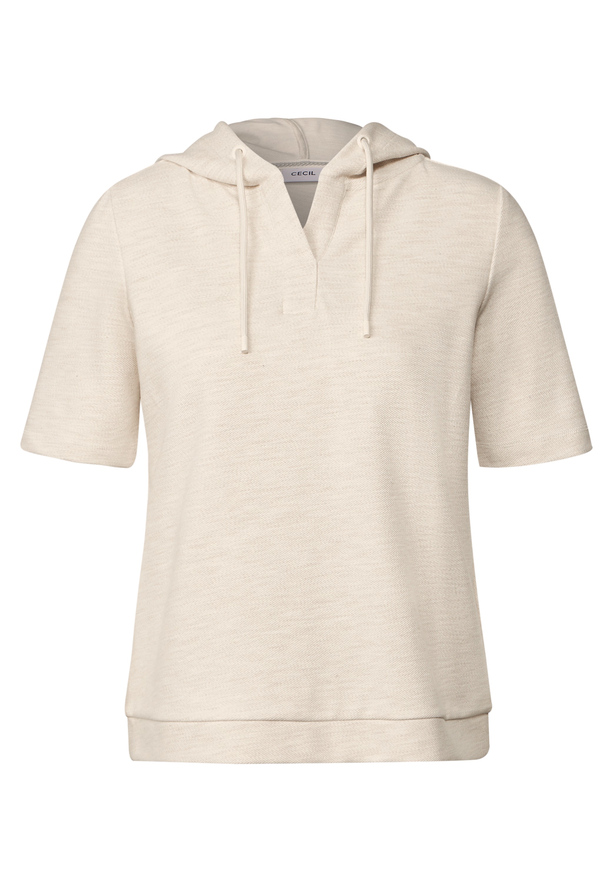 Cecil Kapuzensweatshirt, kurzarm