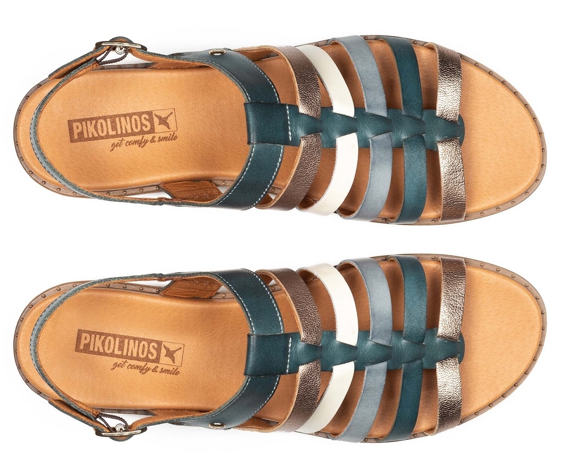 PIKOLINOS Riemchensandale »FORMENTERA«, Sommerschuh, Sandalette, Sandale, in schöner Farbkombi
