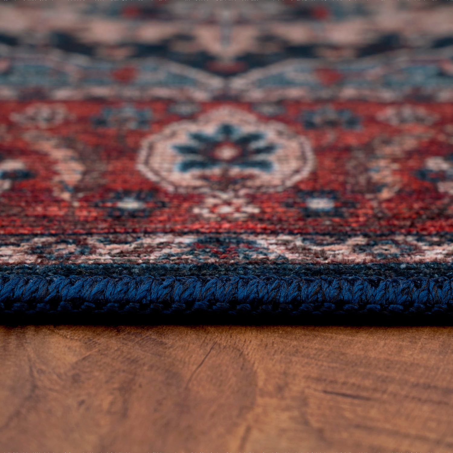 Paco Home Teppich »Bordeaux 242«, rechteckig, 4 mm Höhe, Kurzflor, Orient-Optik, Vintage Design, waschbar
