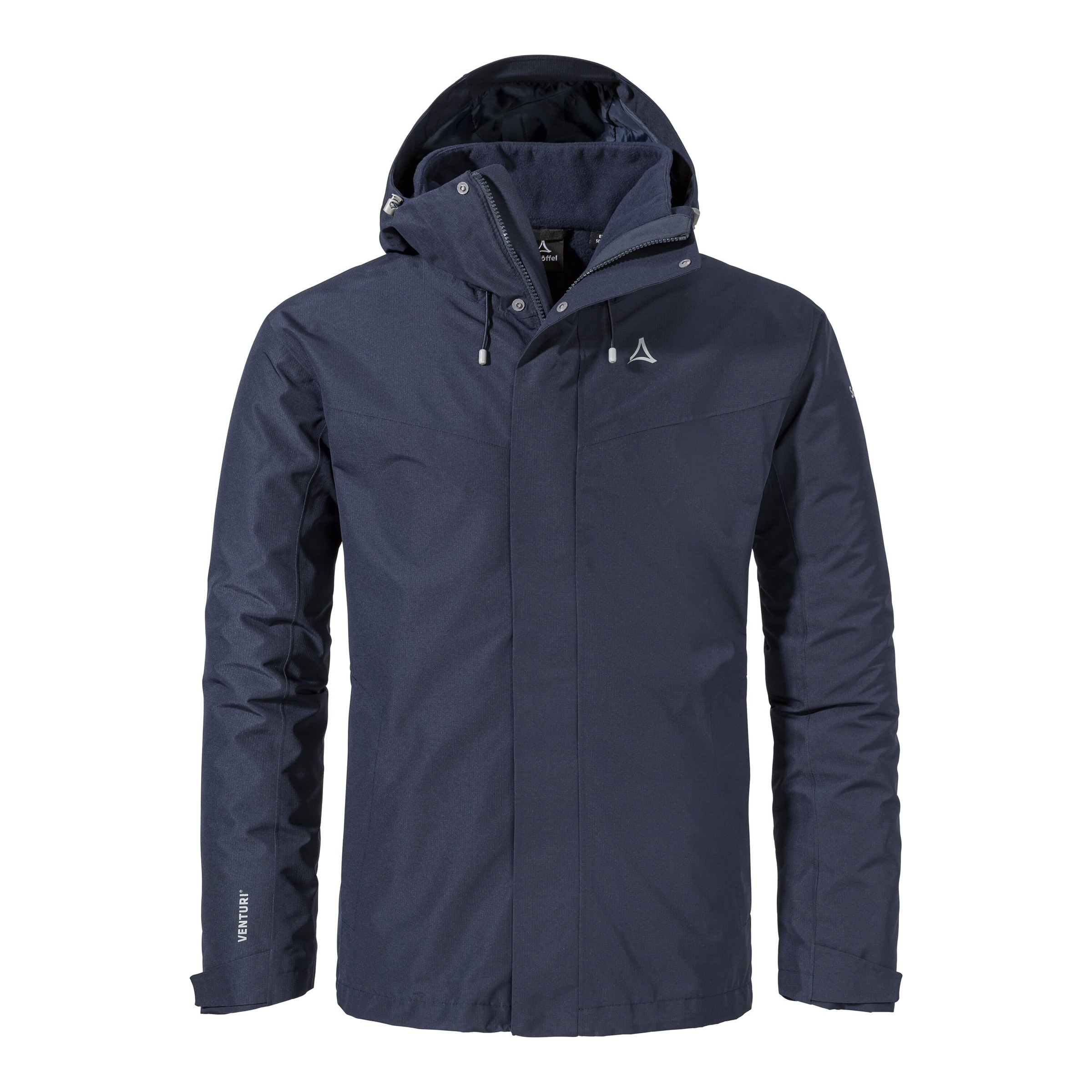 Schöffel 3-in-1-Funktionsjacke »3in1 Jacket Style Okere MNS« 2 Stk. tlg. Wasserdicht, winddicht, atmungsaktiv Übergangsjacke