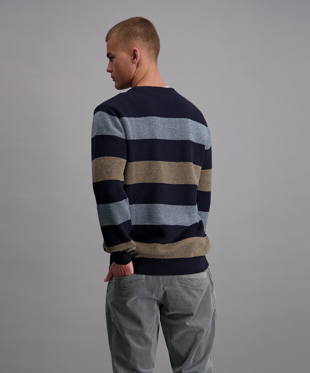 Pioneer Authentic Jeans Rundhalspullover, Feinstrickqualität