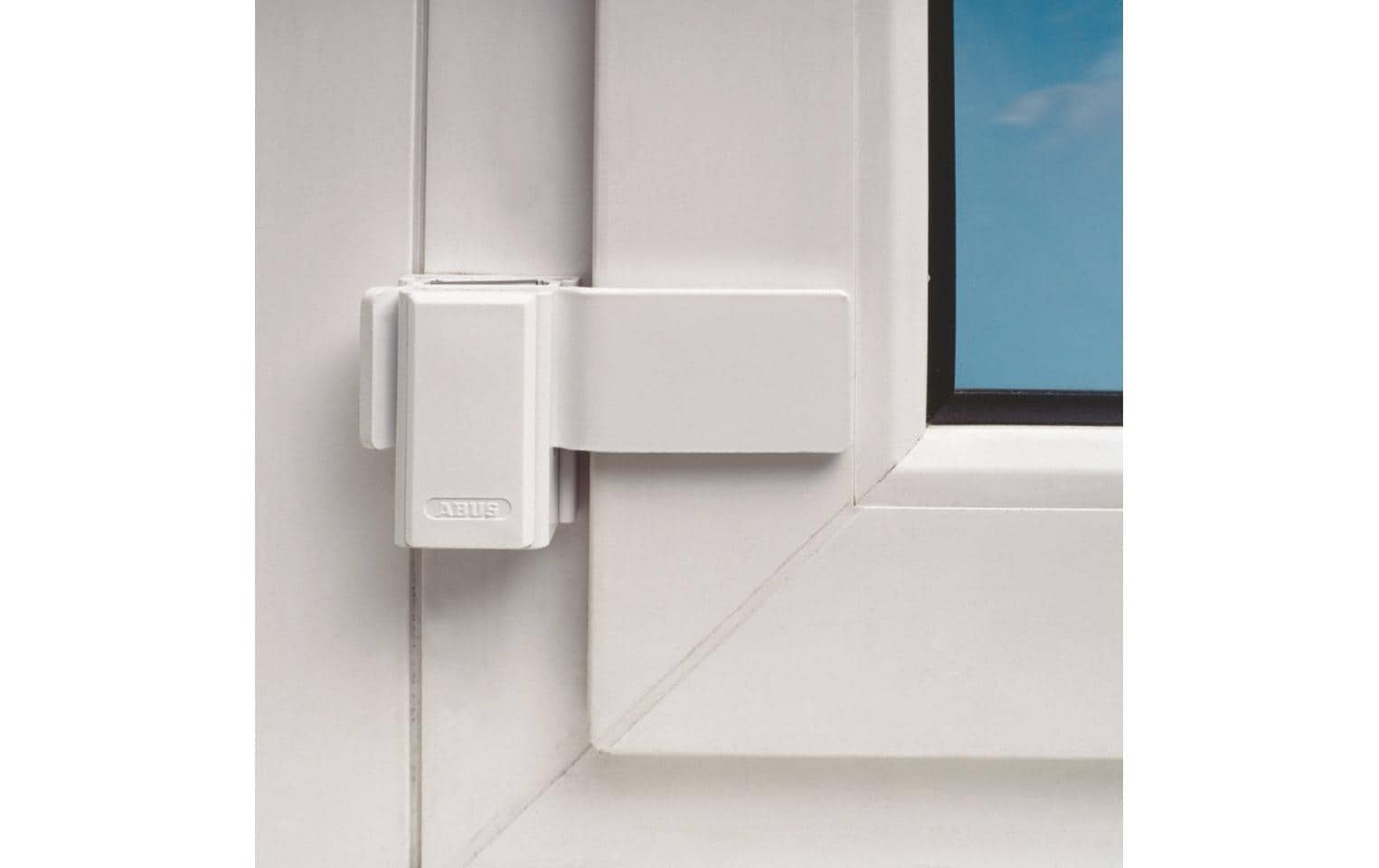 ABUS Fensterzusatzschloss »SW10 W CL/DFNLI Sicherheitswinkel«