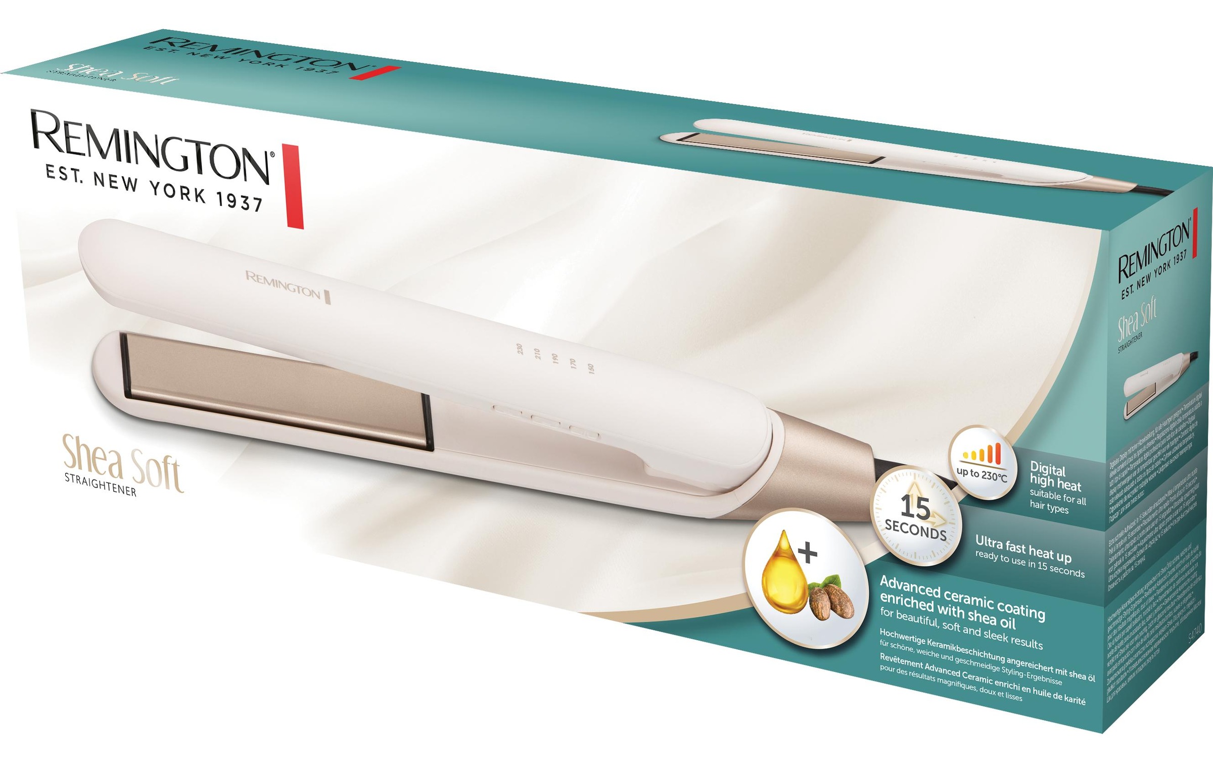 Remington Glätteisen »Shea Shoft S4«, Keramikbeschichtet