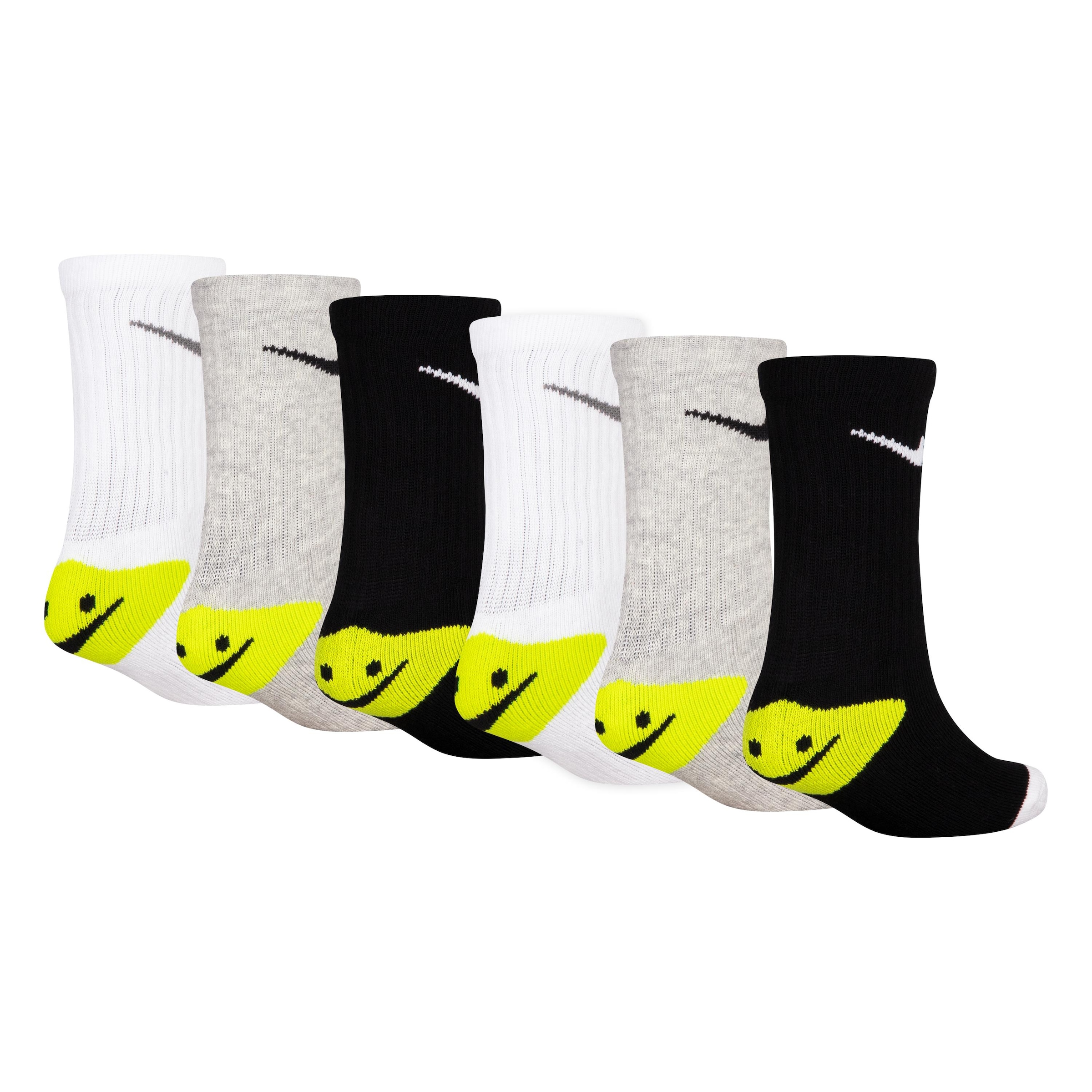 Nike Sportswear Socken »NHN 6PK NIKE SMILEY CREW«, (6 Paar), für Kinder