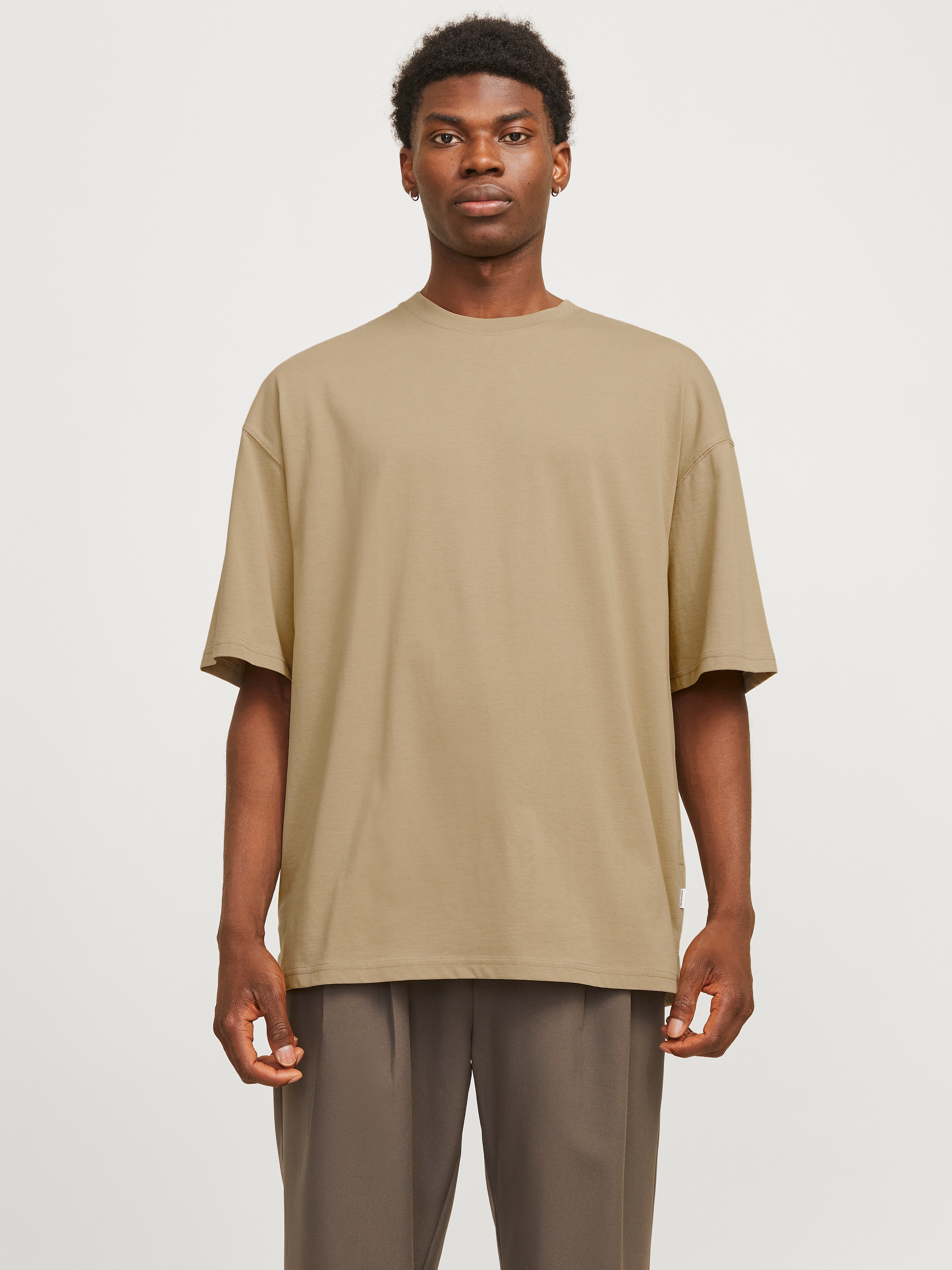 Jack & Jones Rundhalsshirt »JJECHARGE TEE O-NECK NOOS« mit Rundhalsausschnitt