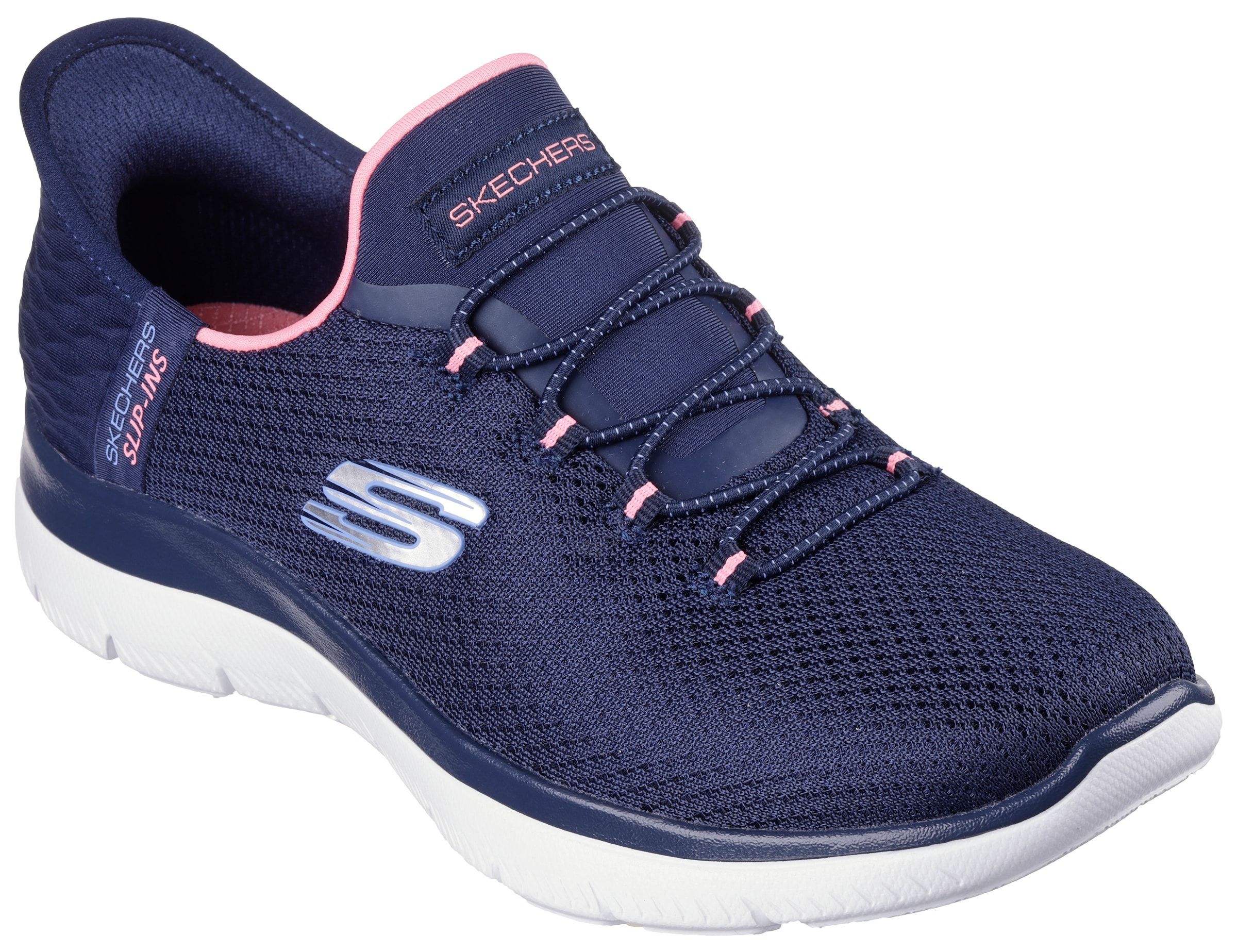 Skechers Slip-On Sneaker »SUMMITS-DIAMOND DREAM«, Schlupfschuh, Slipper, Freizeitschuh mit Slip-Ins Funktion