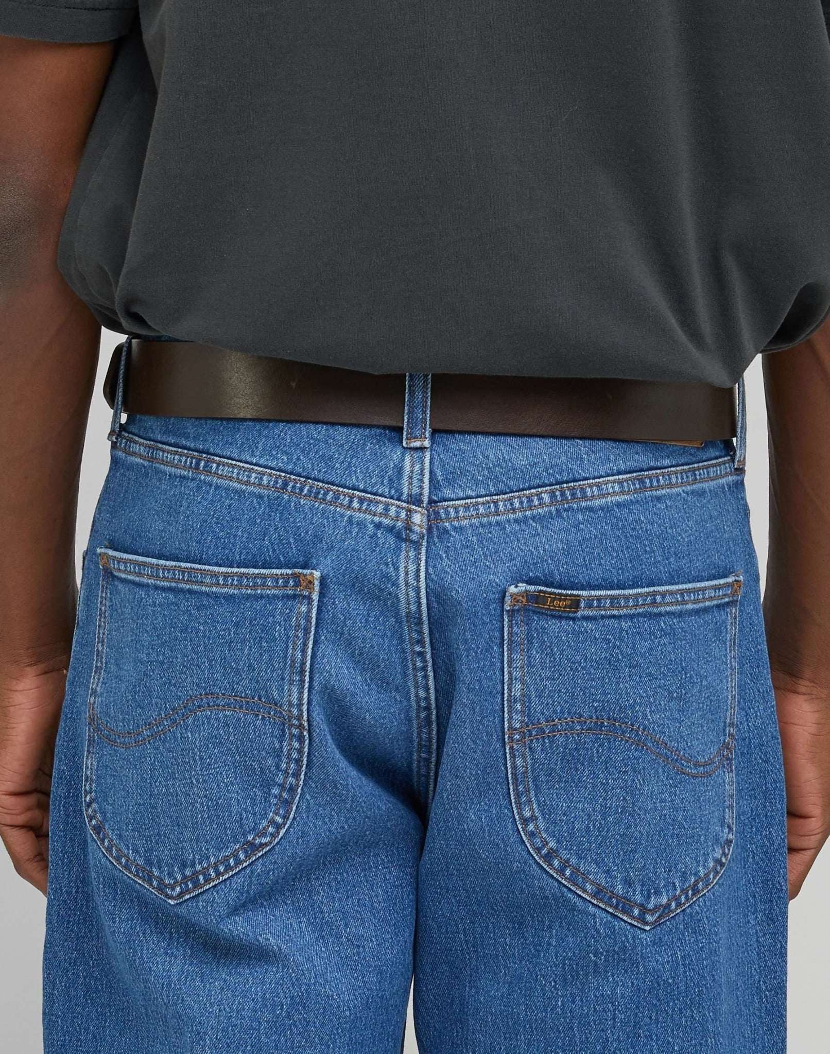 Wrangler Hüftgürtel »Lee Gürtel Leather Belt Logo Buckle«