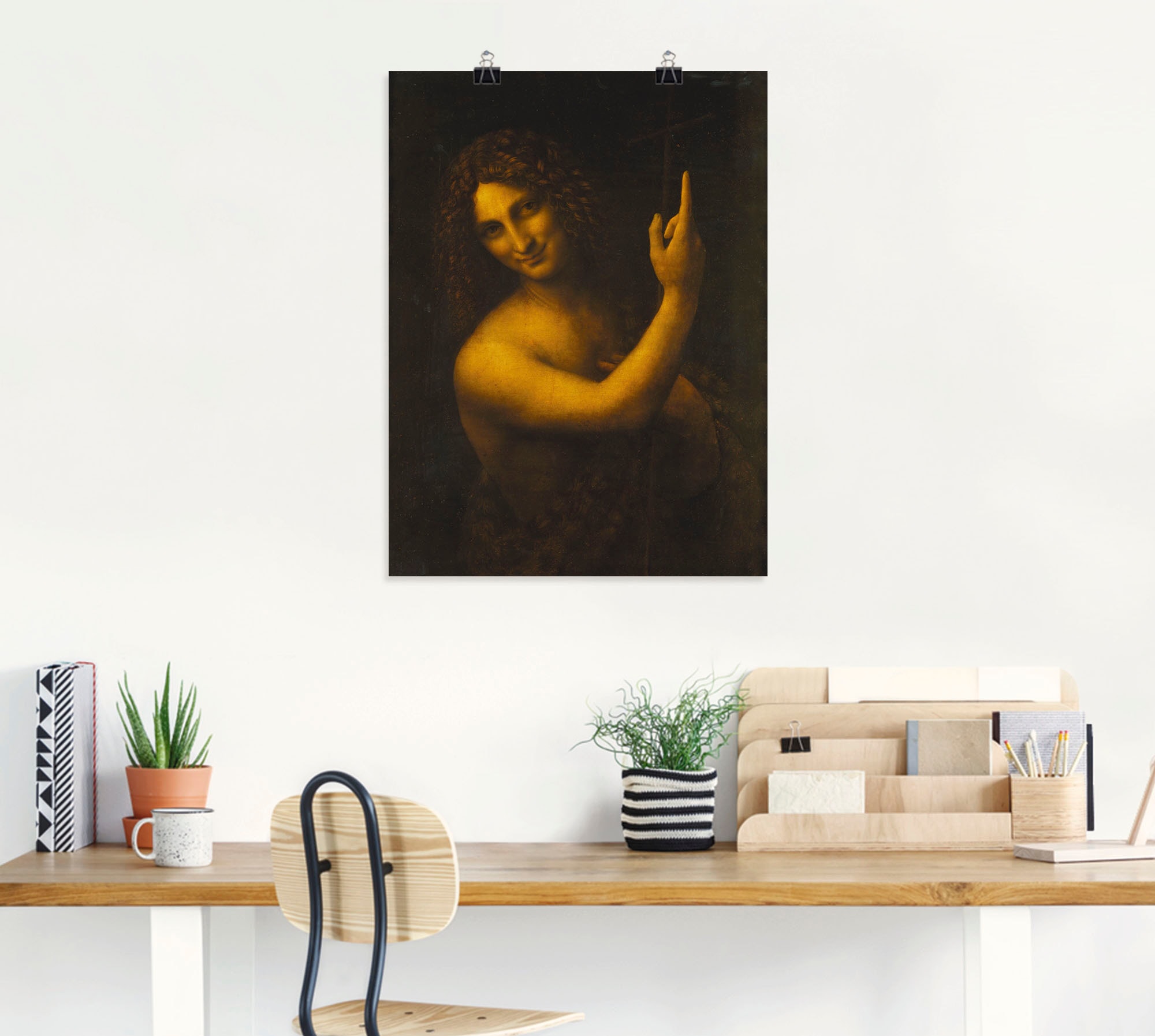 Artland Kunstdruck »Johannes der Täufer. 1513/16«, Religion, (1 St.), als Leinwandbild, Wandaufkleber oder Poster in versch. Grössen