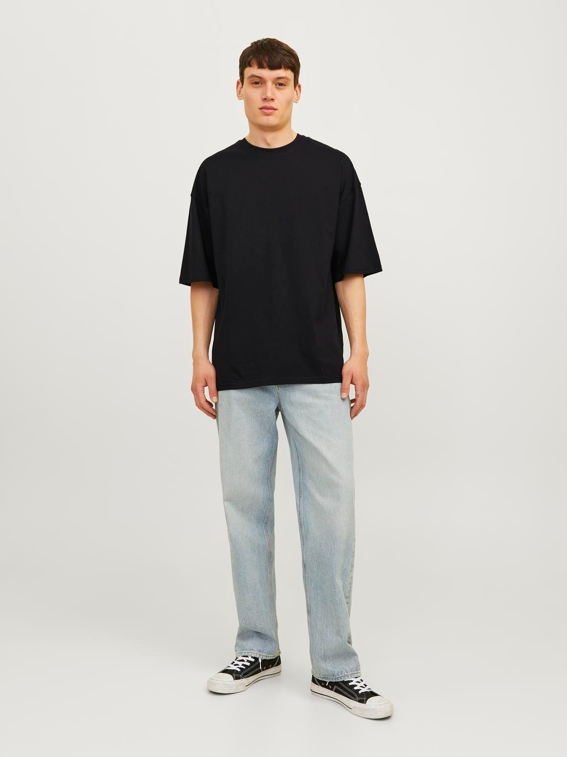 Jack & Jones Rundhalsshirt »JJECHARGE TEE O-NECK NOOS«, mit Rundhalsausschnitt