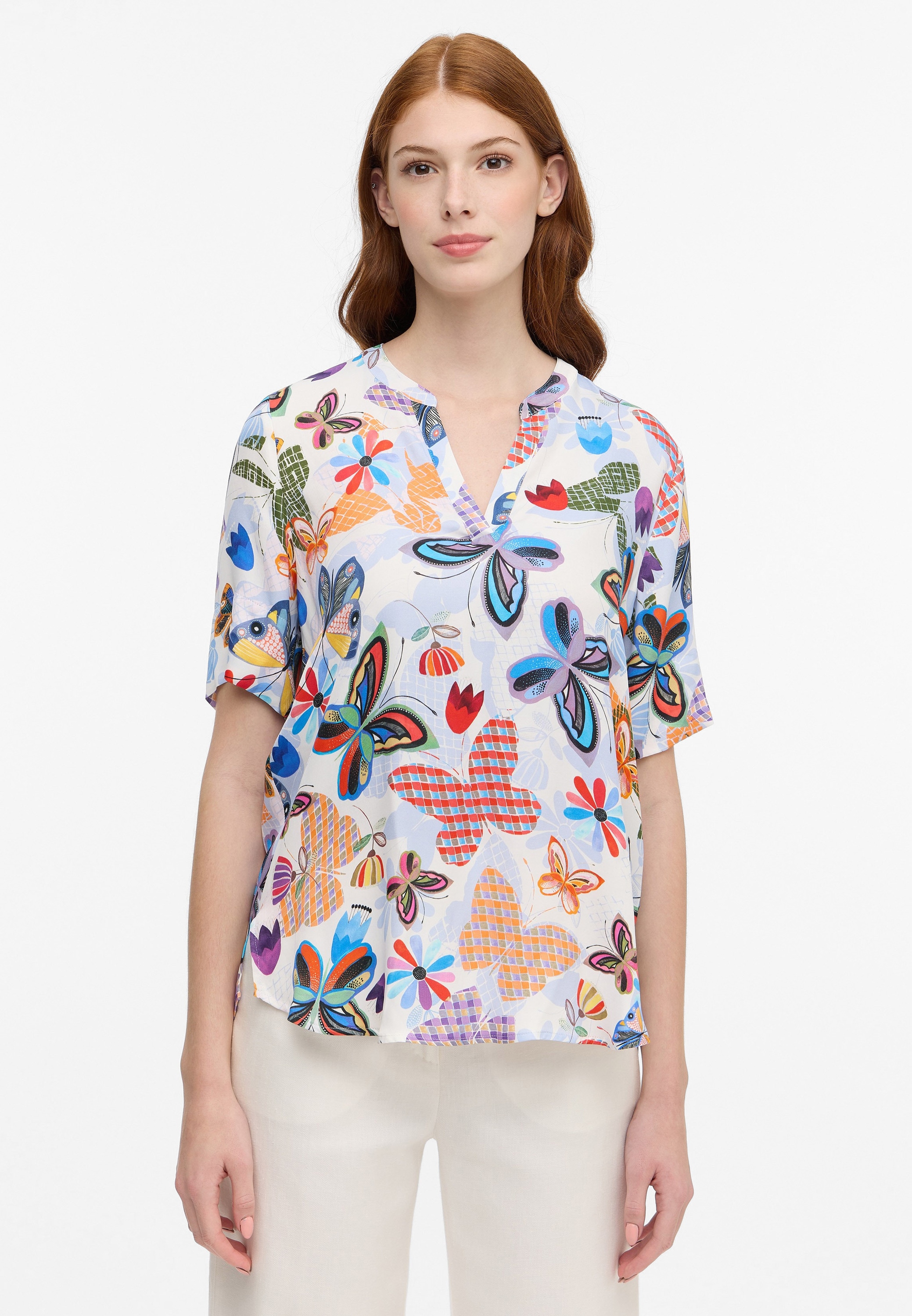 Eterna Longbluse »LOOSE FIT«